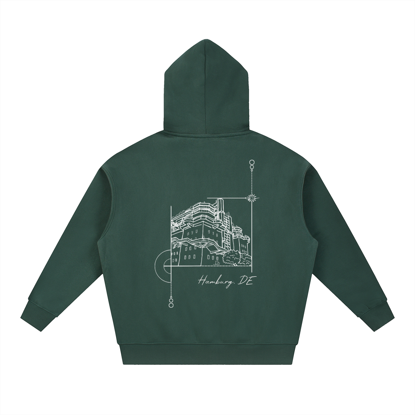 No. 03 - Oversized Zip-Up Hoodie