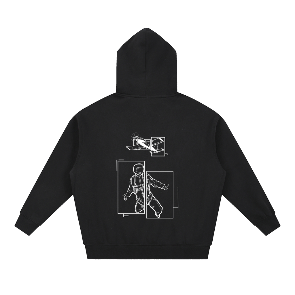 No. 17 - Oversized Zip-Up Hoodie