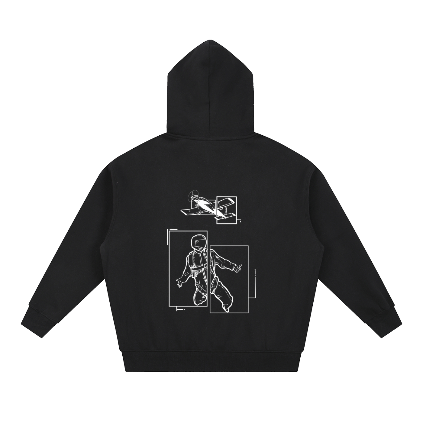 No. 17 - Oversized Zip-Up Hoodie