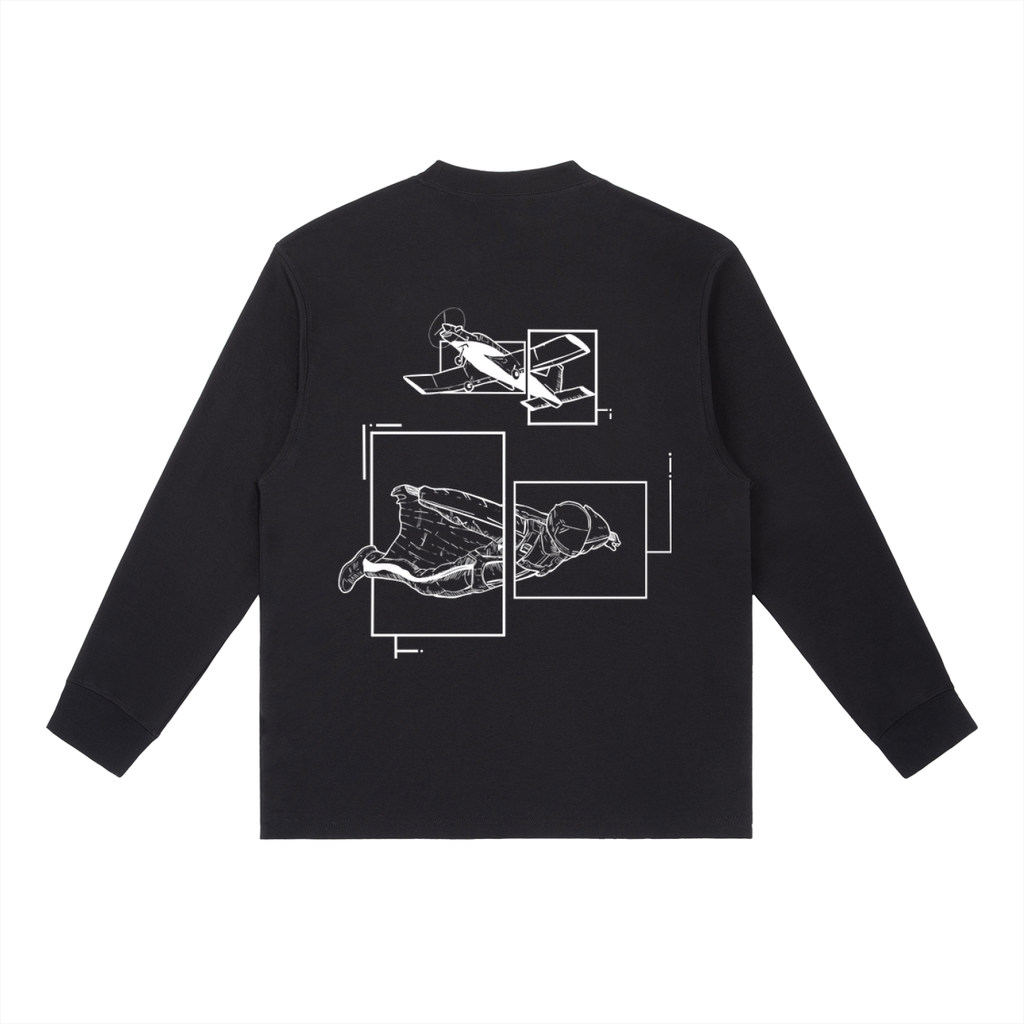 No. 18 - Crewneck Long-Sleeve T-Shirt