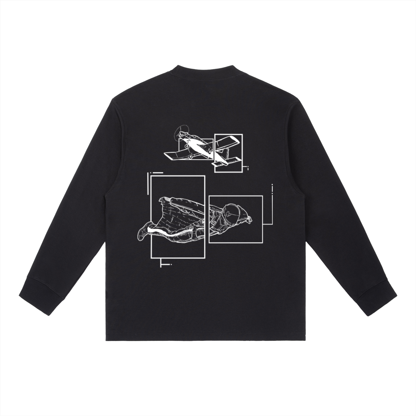 No. 18 - Crewneck Long-Sleeve T-Shirt