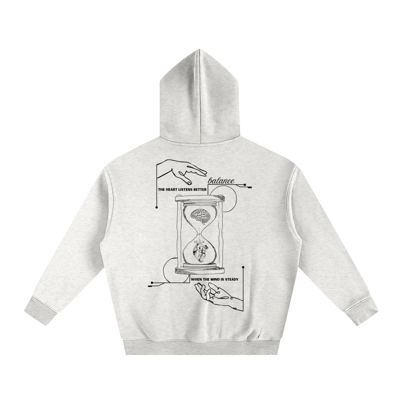 No. 13 - Oversize Fleeced Hoodie
