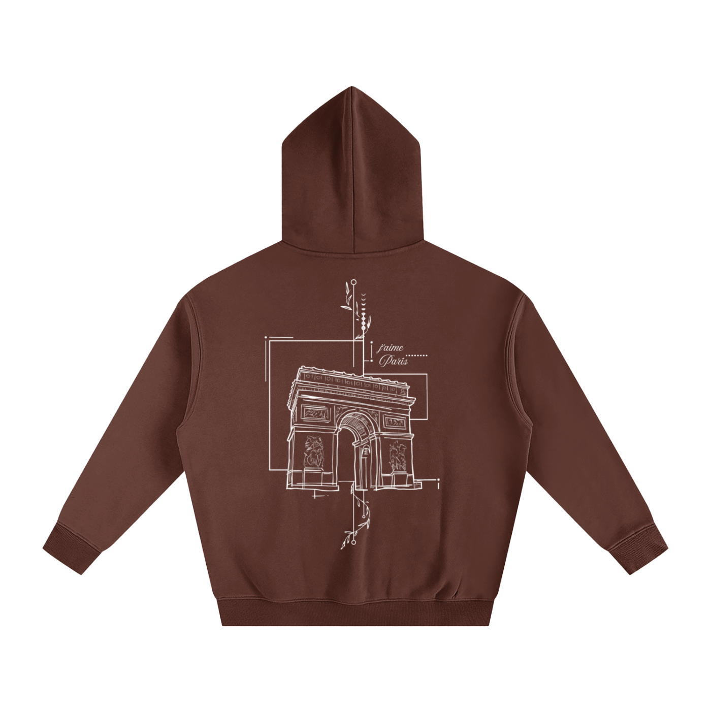 No. 11 - Oversize Fleeced Hoodie