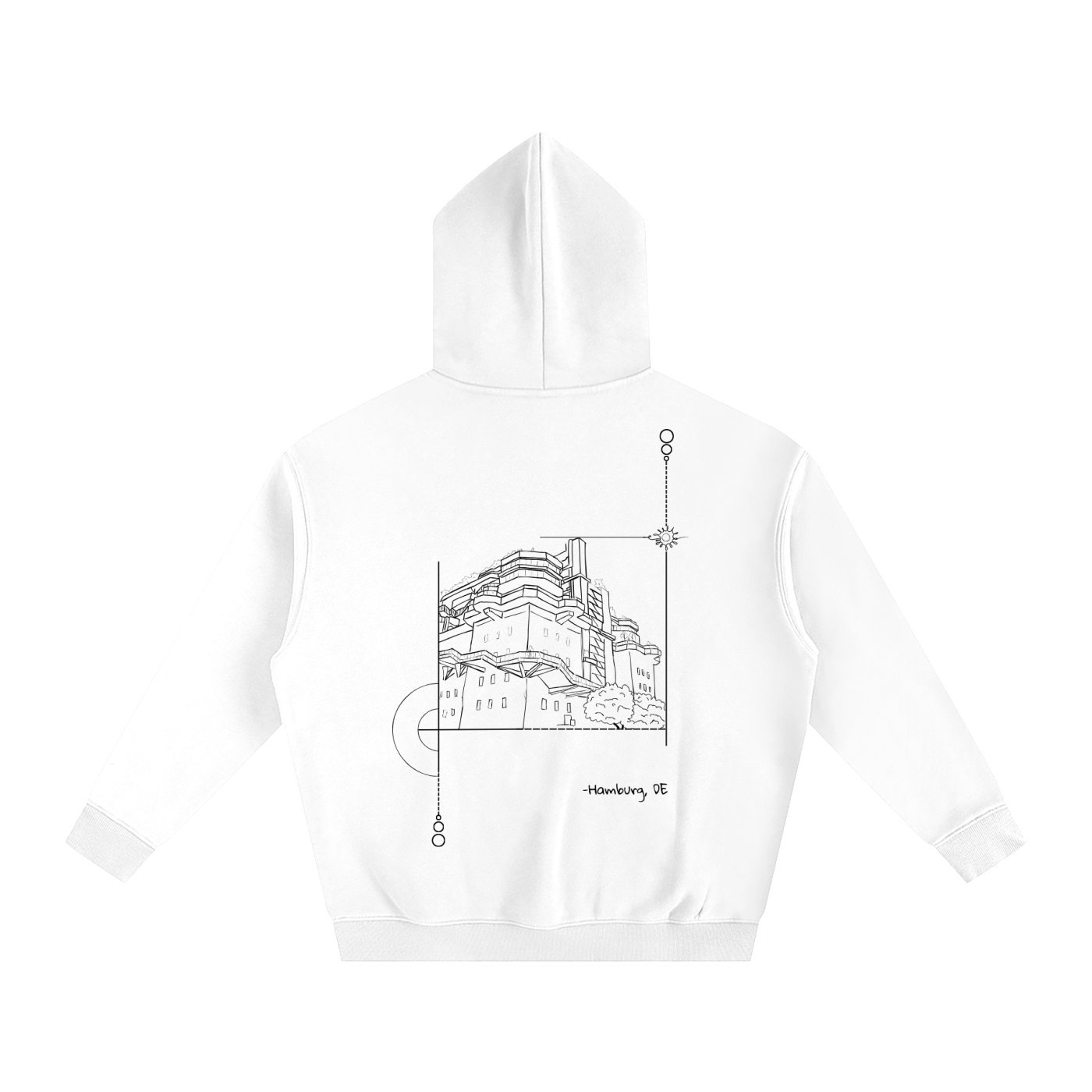 No. 03 - Oversize Fleeced Hoodie