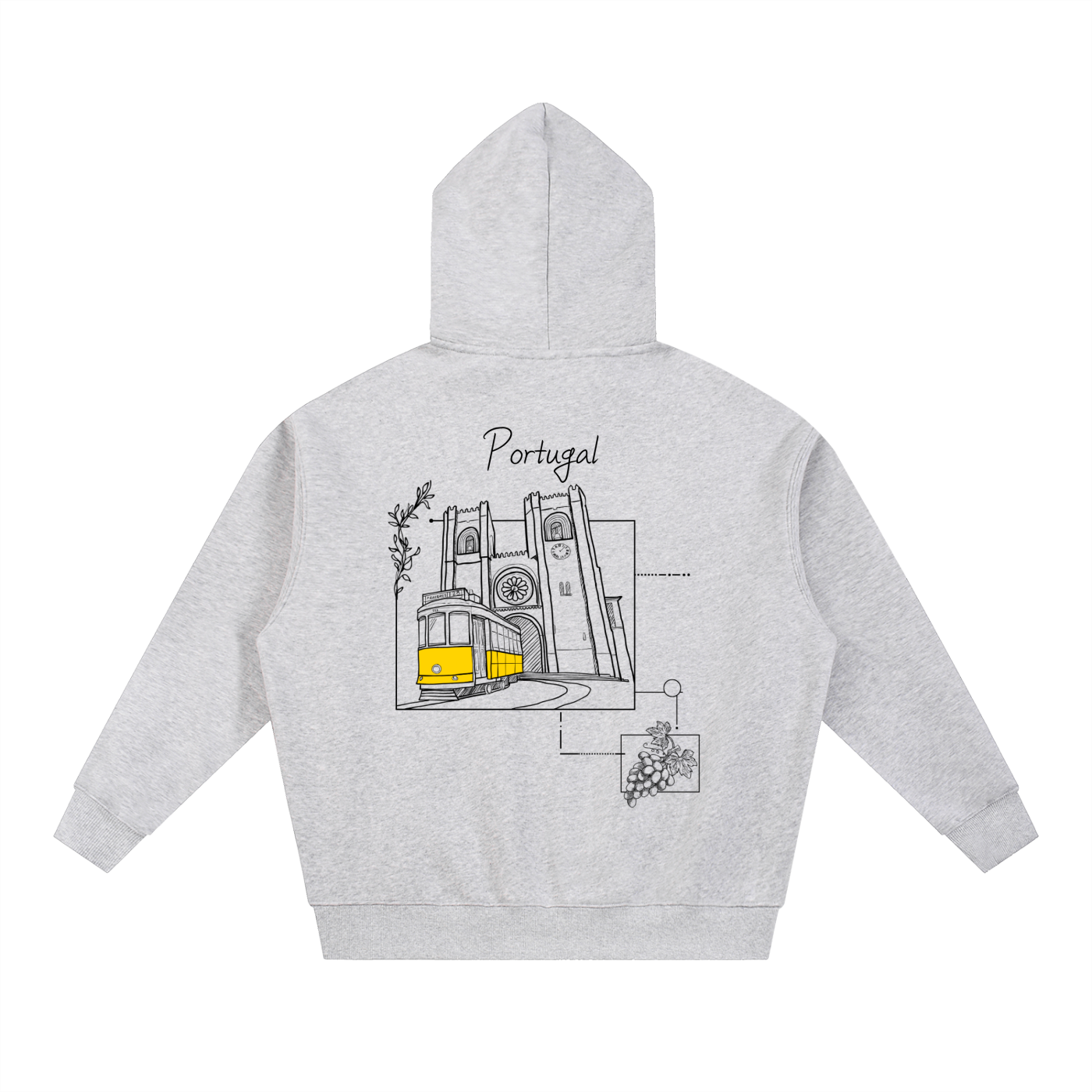 No. 05 - Oversized Zip-Up Hoodie
