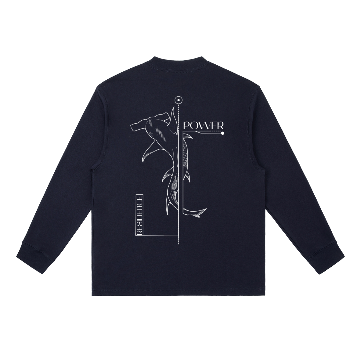 No. 08 - Crewneck Long-Sleeve T-Shirt