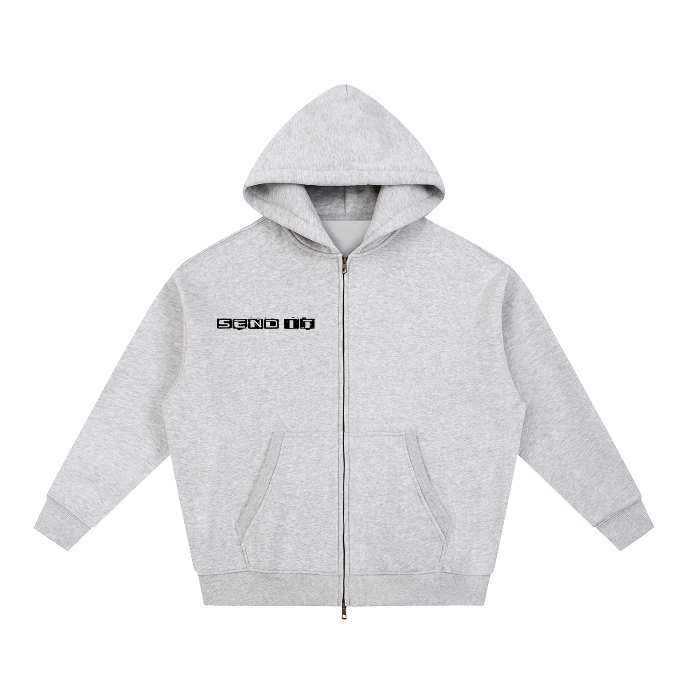 No. 19 - Oversized Zip-Up Hoodie