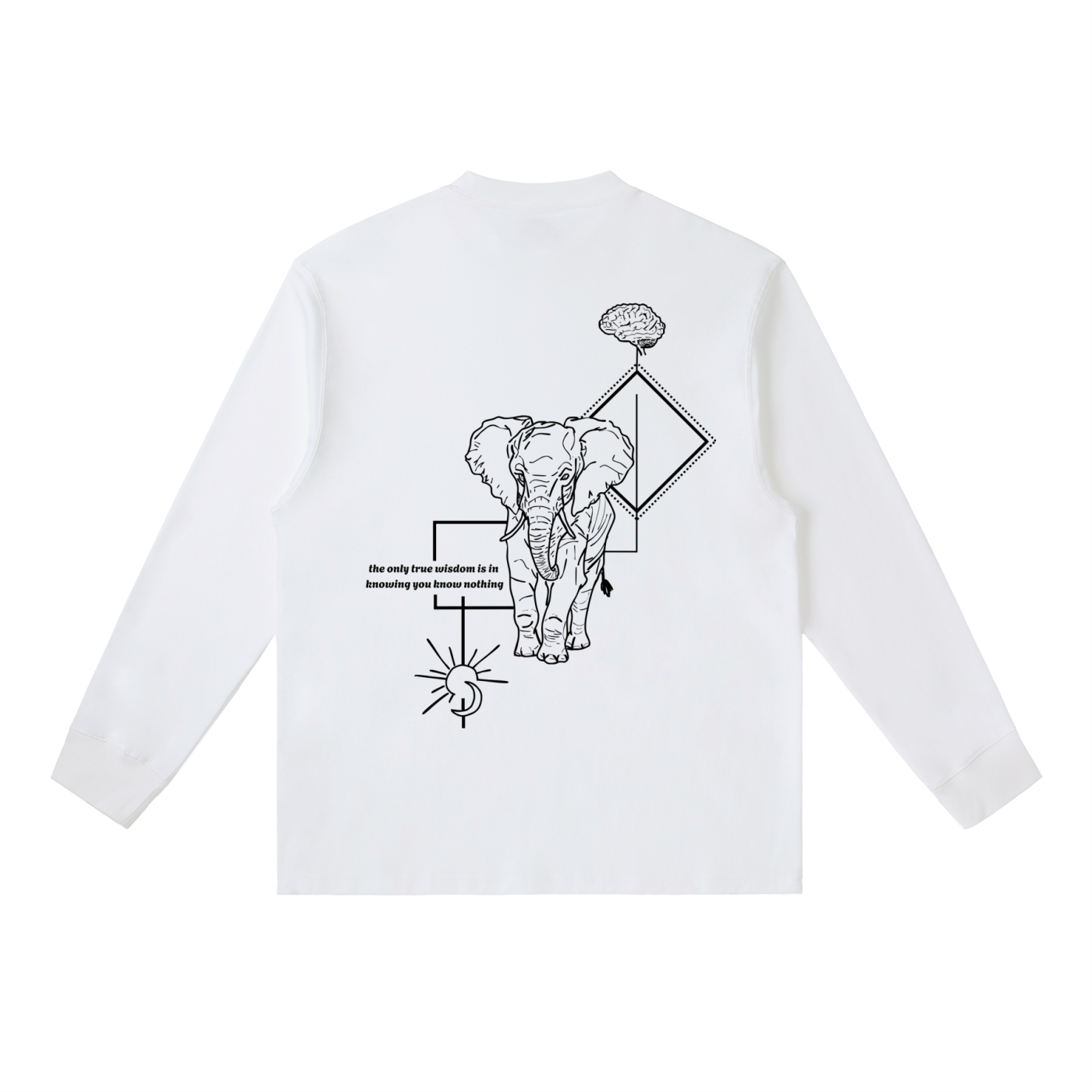 No. 04 - Crewneck Long-Sleeve T-Shirt