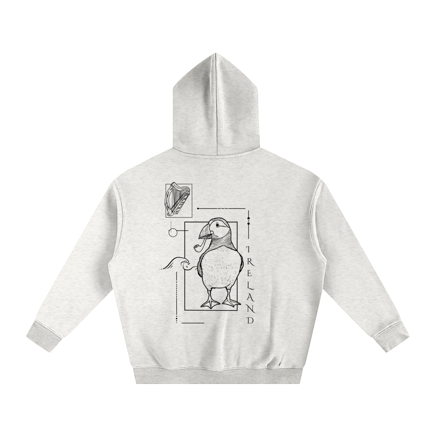 No. 22 - Oversized Fleeced Hoodie
