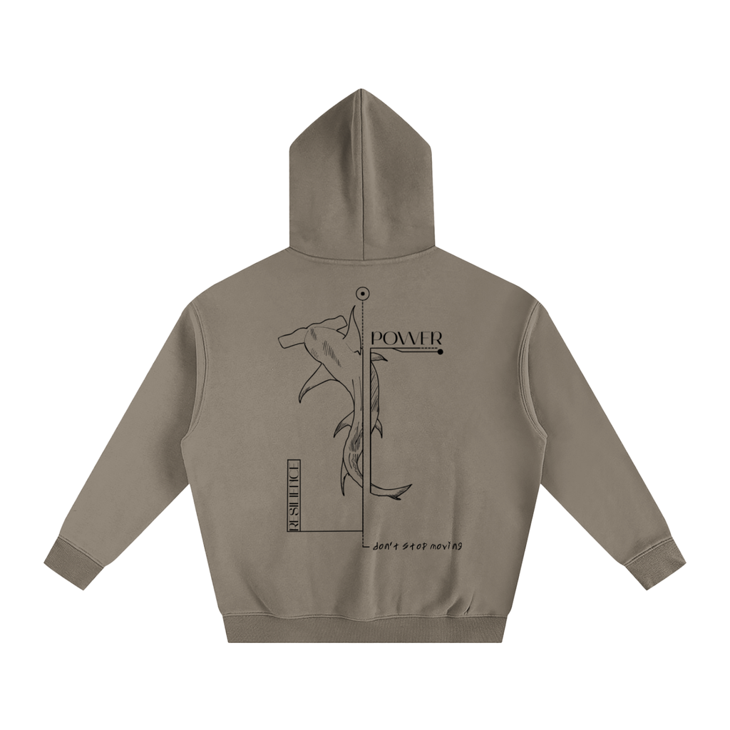 No. 08 - Oversize Fleeced Hoodie