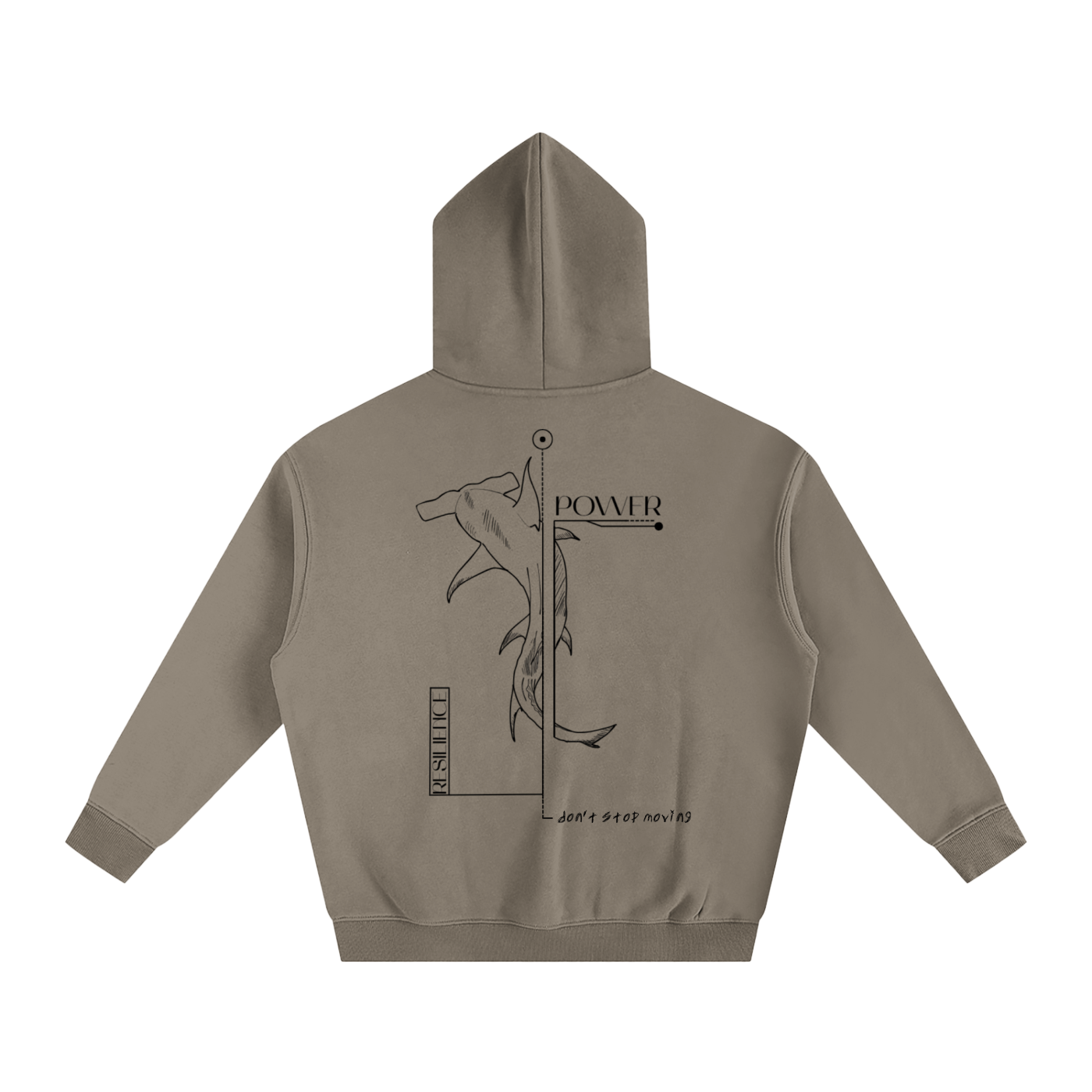 No. 08 - Oversize Fleeced Hoodie
