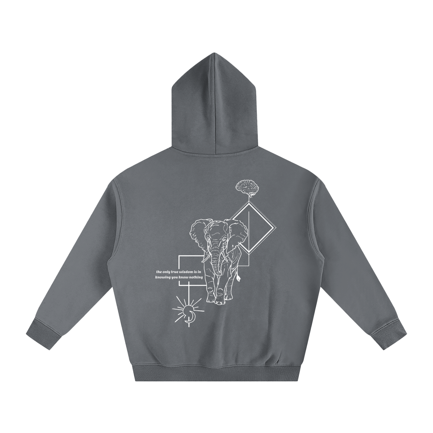 No. 04 - Oversize Fleeced Hoodie
