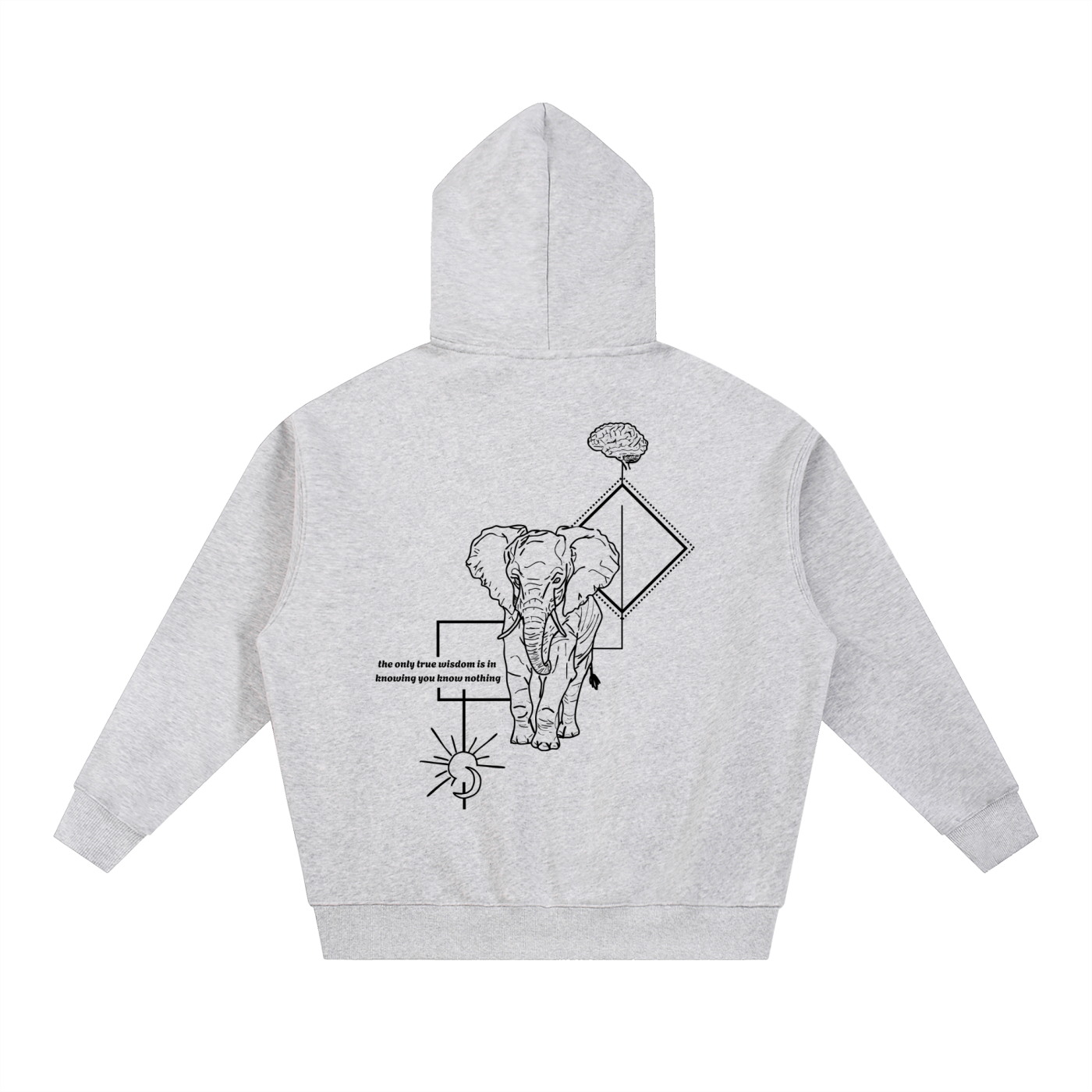 No. 04 - Oversized Zip-Up Hoodie