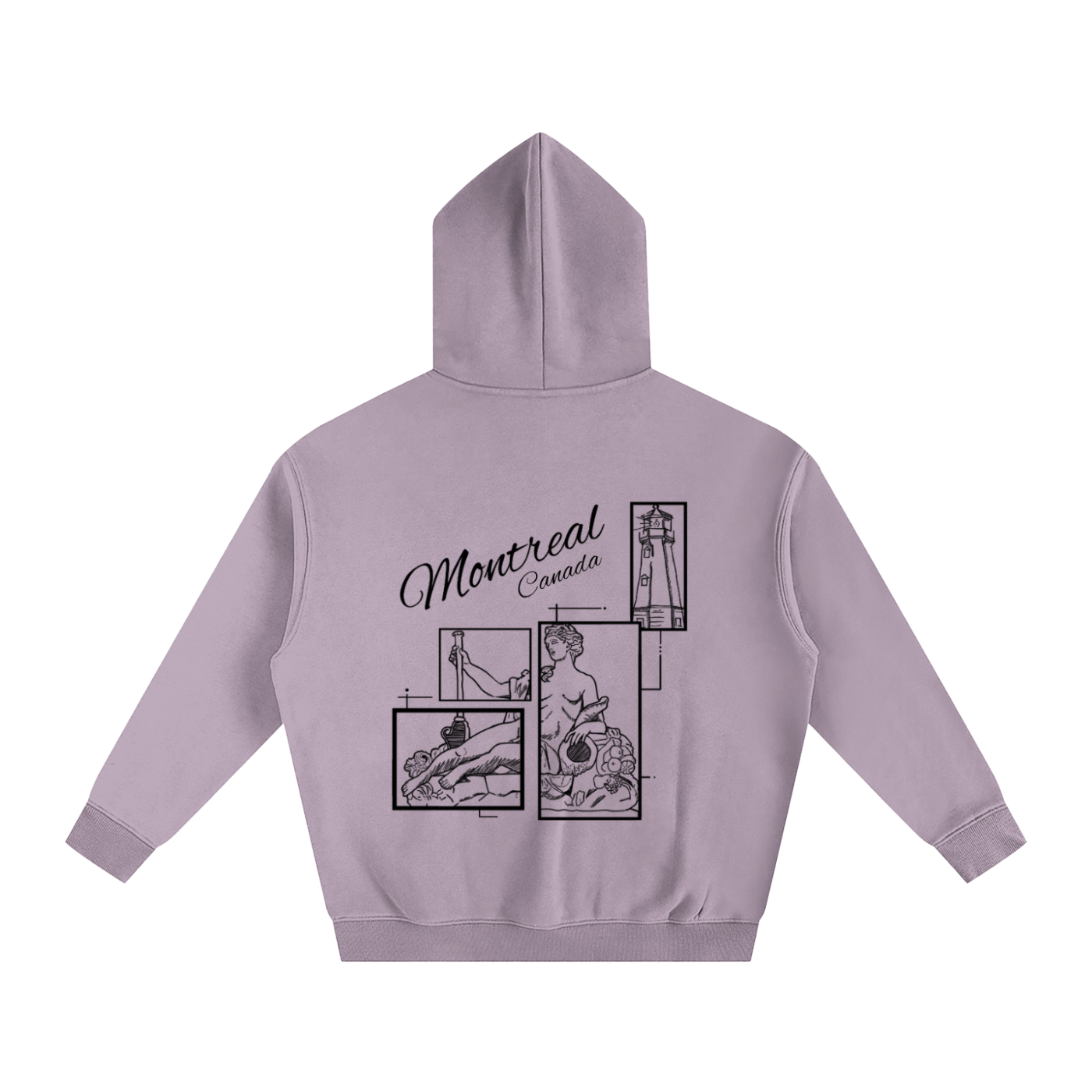 No. 21 - Oversize Fleeced Hoodie