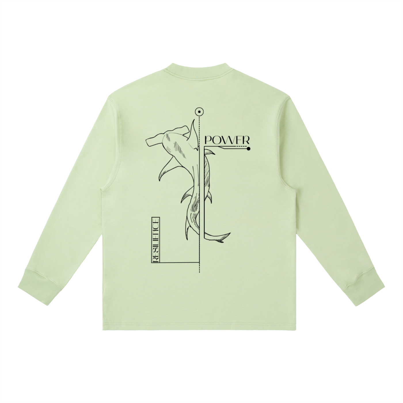 No. 08 - Crewneck Long-Sleeve T-Shirt