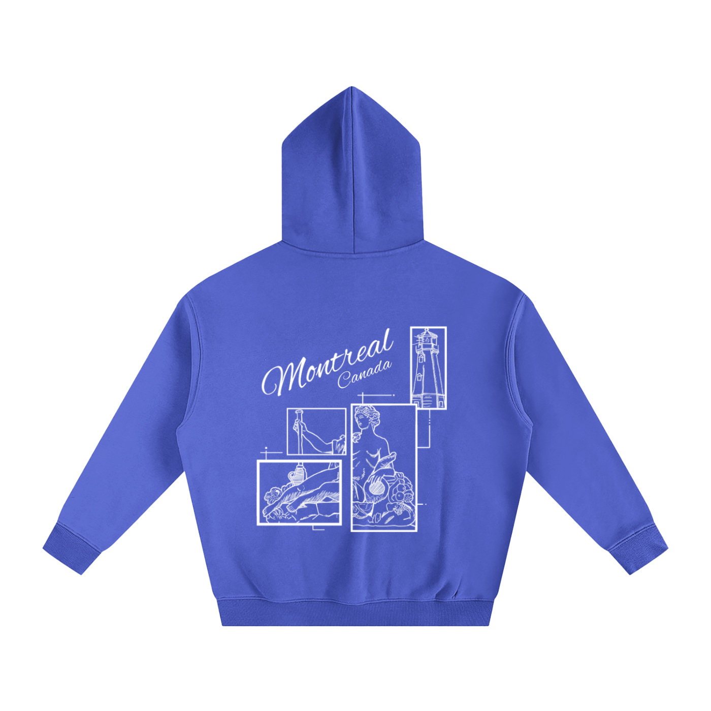 No. 21 - Oversize Fleeced Hoodie