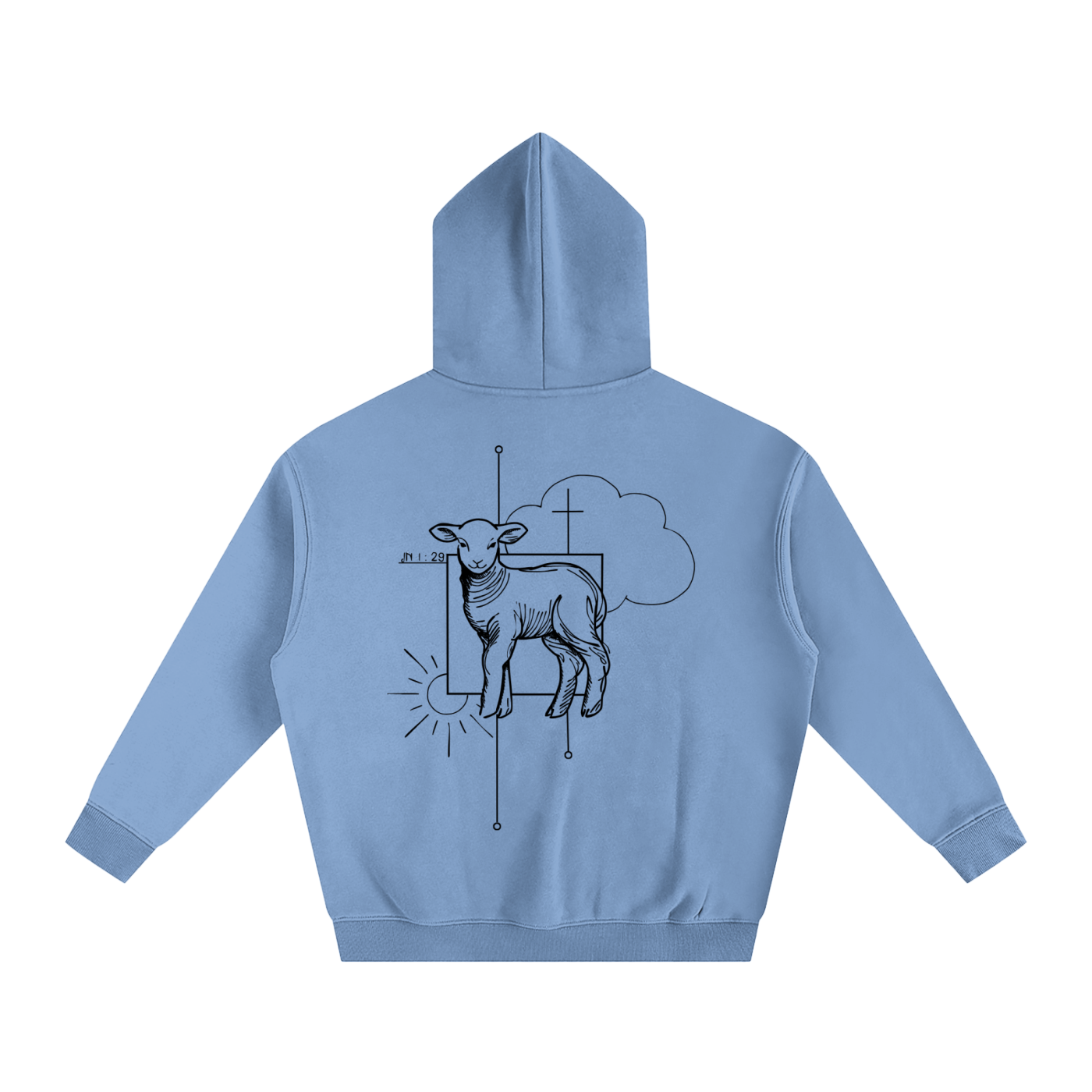 No. 12 - Oversize Fleeced Hoodie