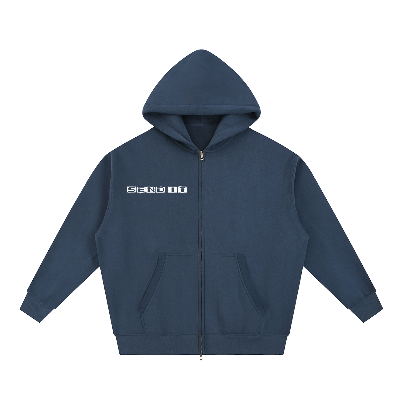 No. 19 - Oversized Zip-Up Hoodie