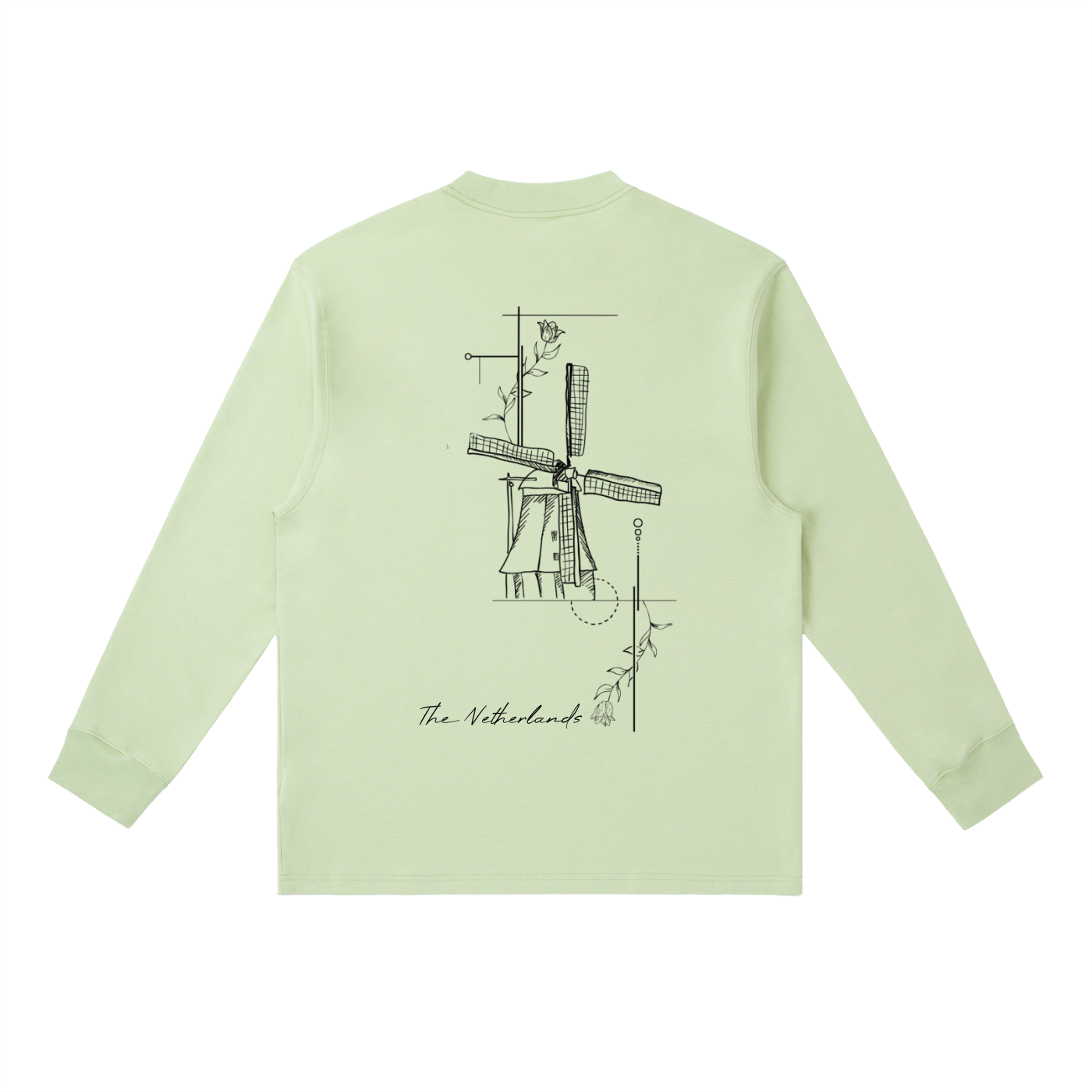 No. 10 - Crewneck Long-Sleeve T-Shirt