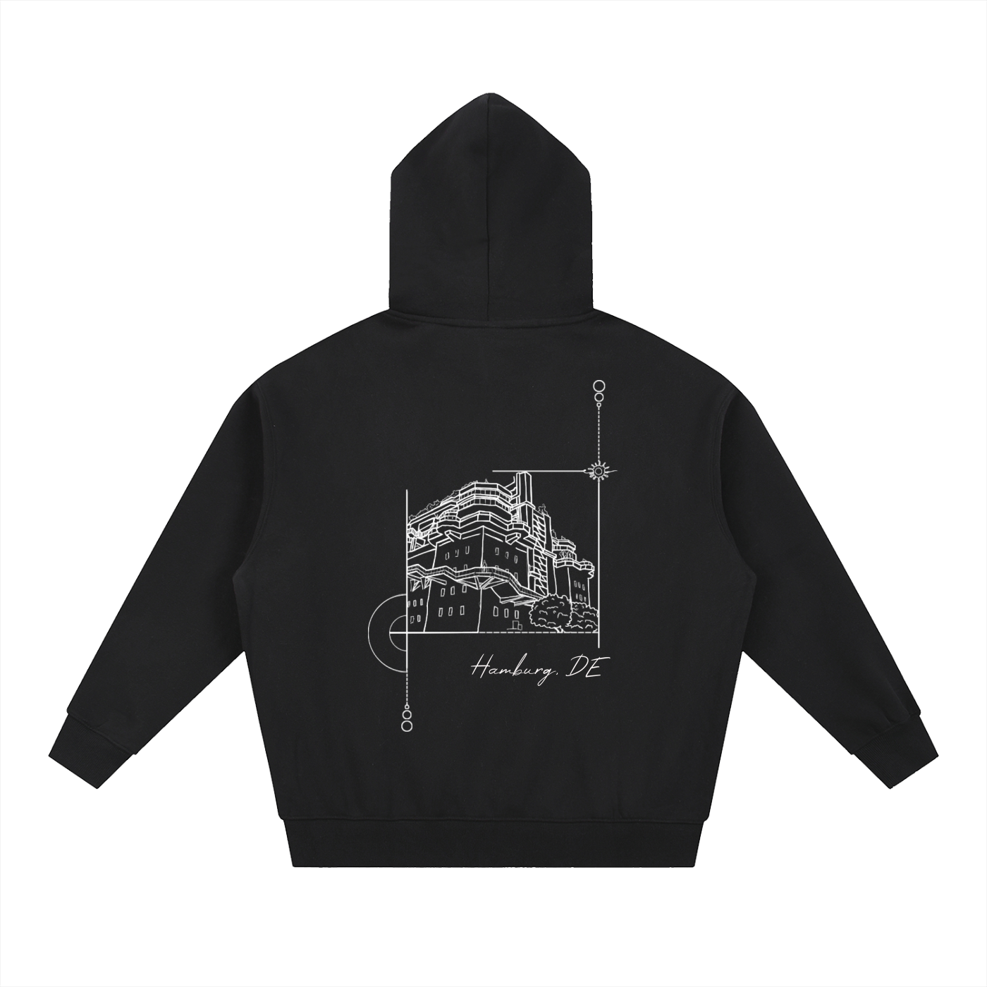 No. 03 - Oversized Zip-Up Hoodie