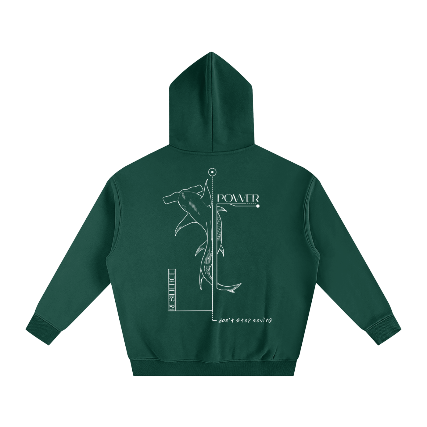 No. 08 - Oversize Fleeced Hoodie