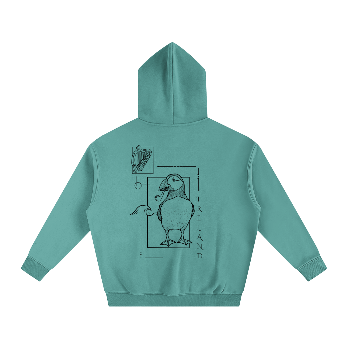 No. 22 - Oversized Fleeced Hoodie