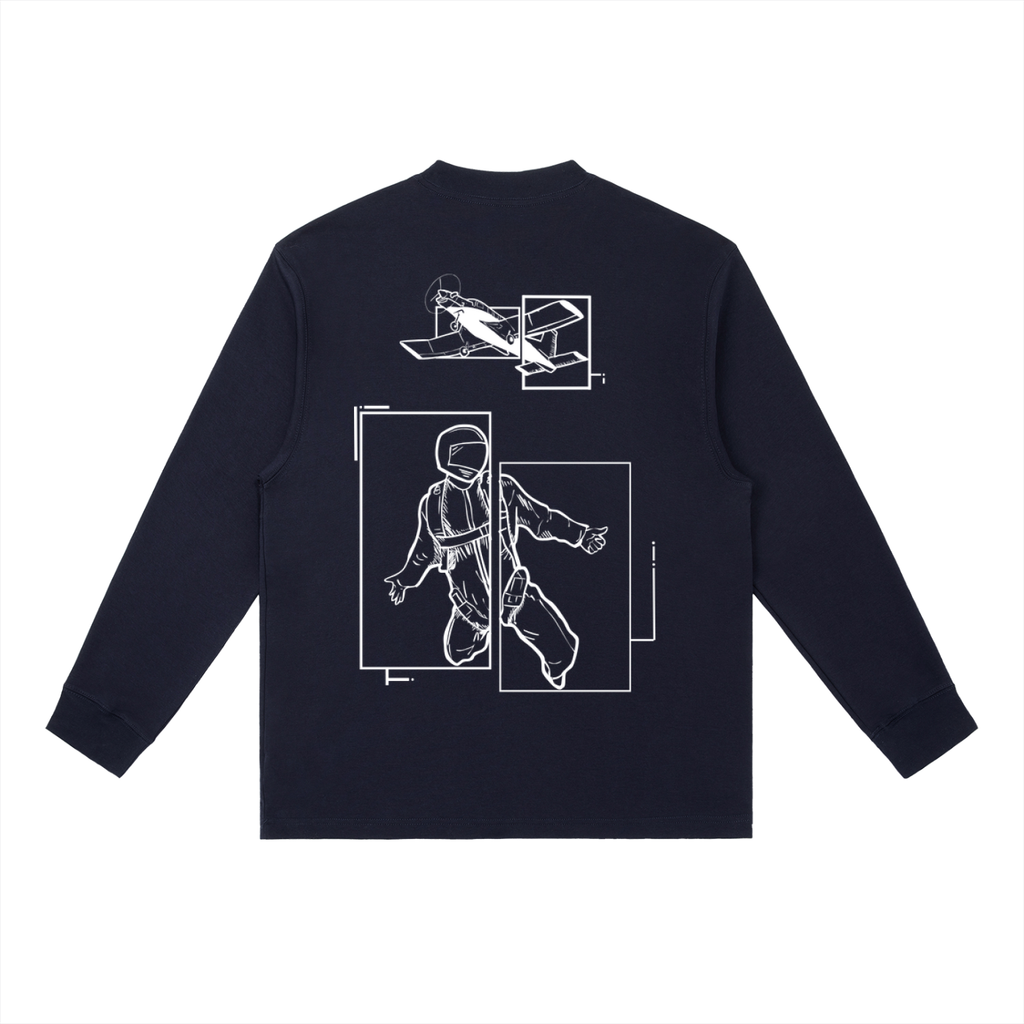 No. 17 - Crewneck Long-Sleeve T-Shirt