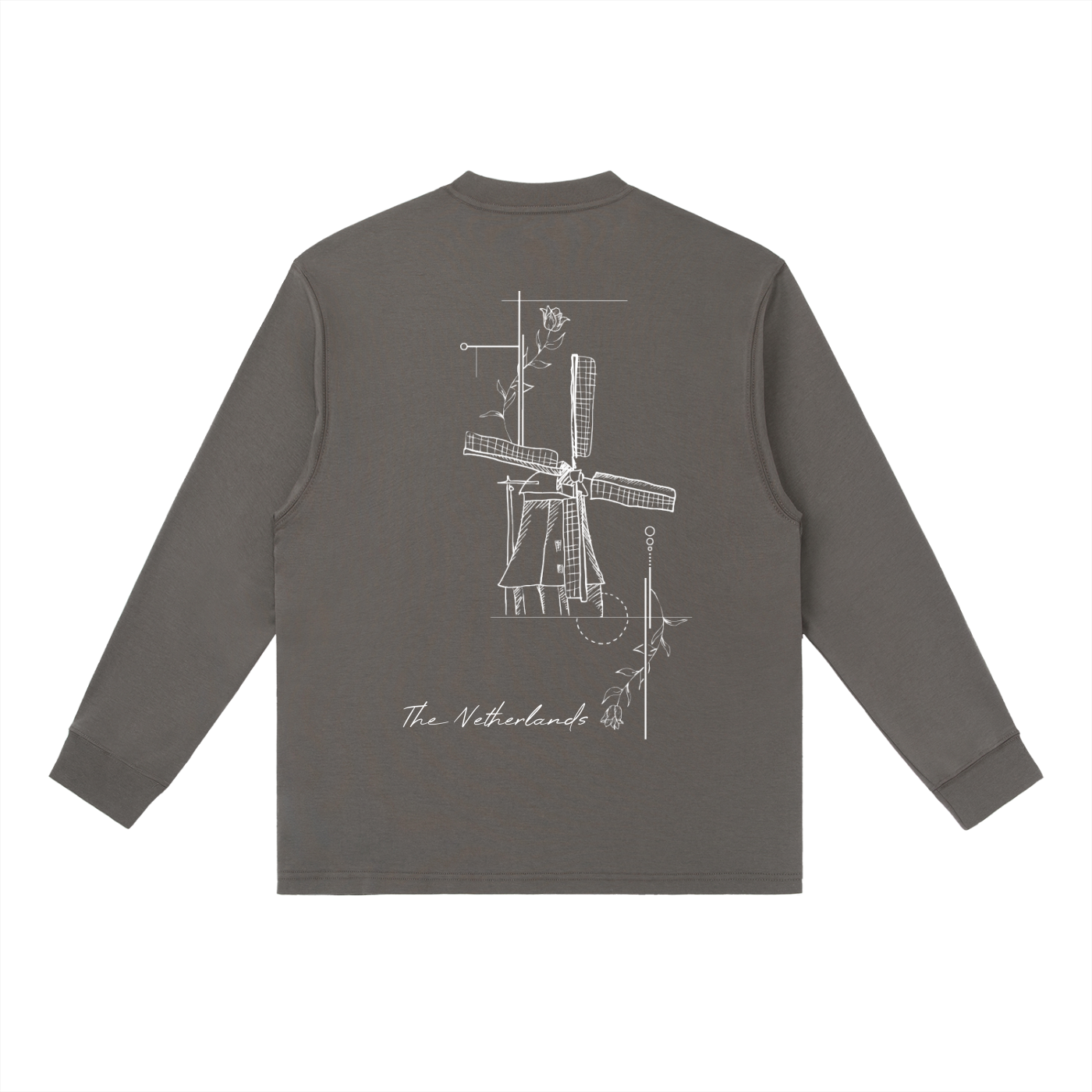 No. 10 - Crewneck Long-Sleeve T-Shirt