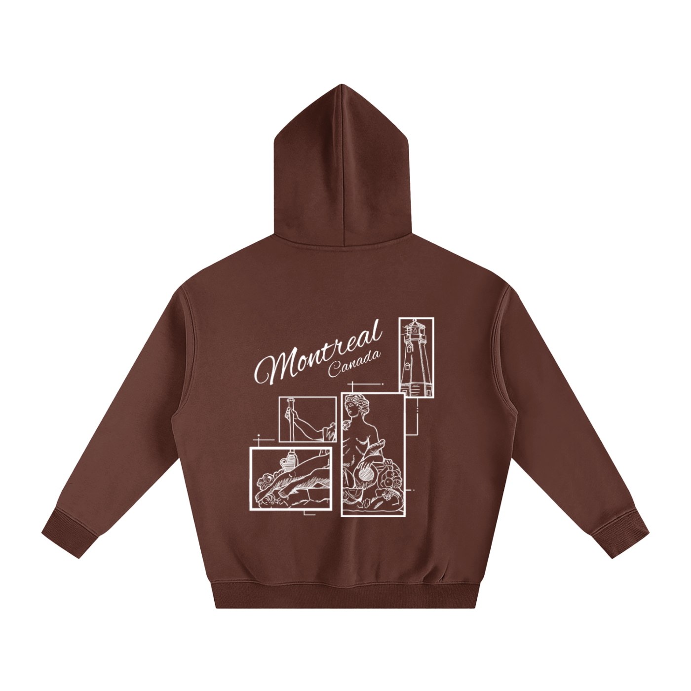 No. 21 - Oversize Fleeced Hoodie