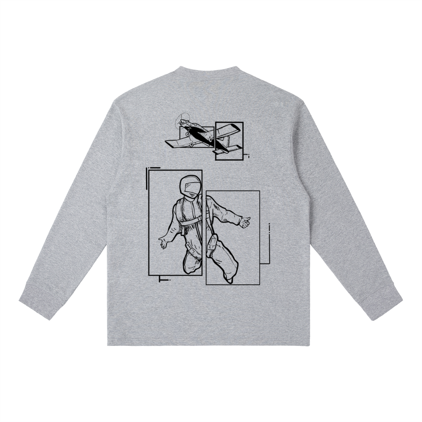 No. 17 - Crewneck Long-Sleeve T-Shirt