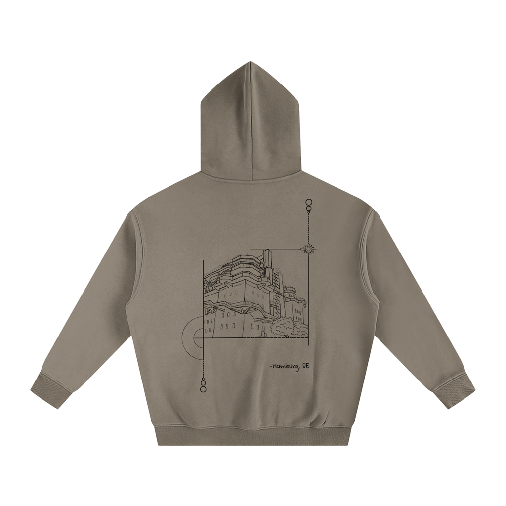 No. 03 - Oversize Fleeced Hoodie