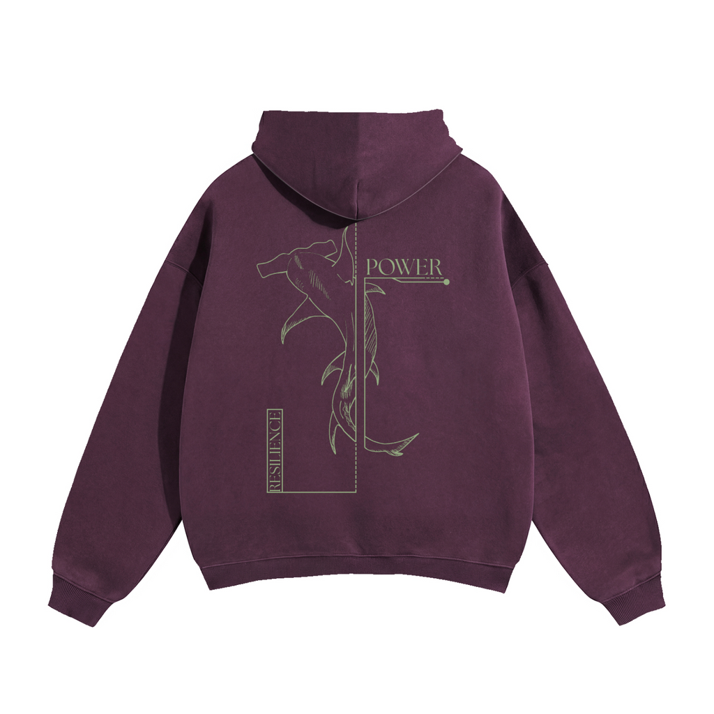 Wild life - Oversized Fleece Hoodies