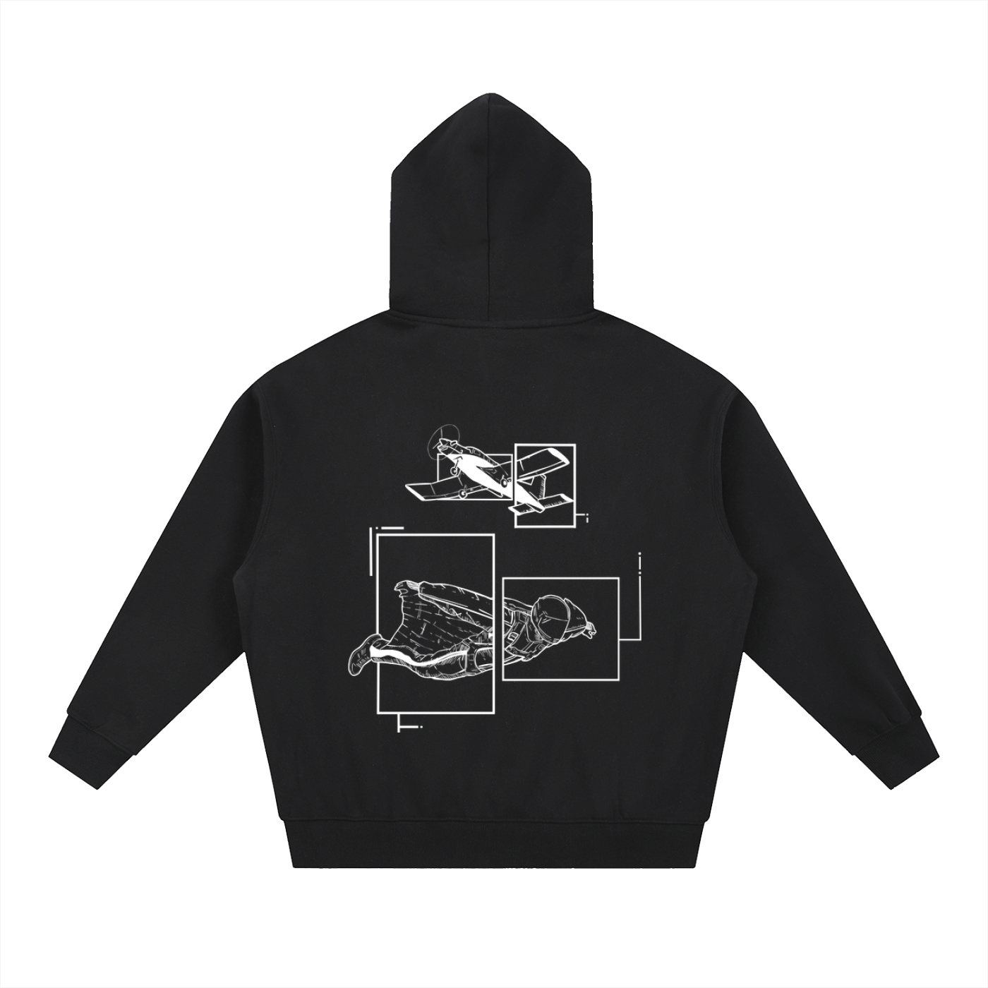 No. 18 - Oversized Zip-Up Hoodie