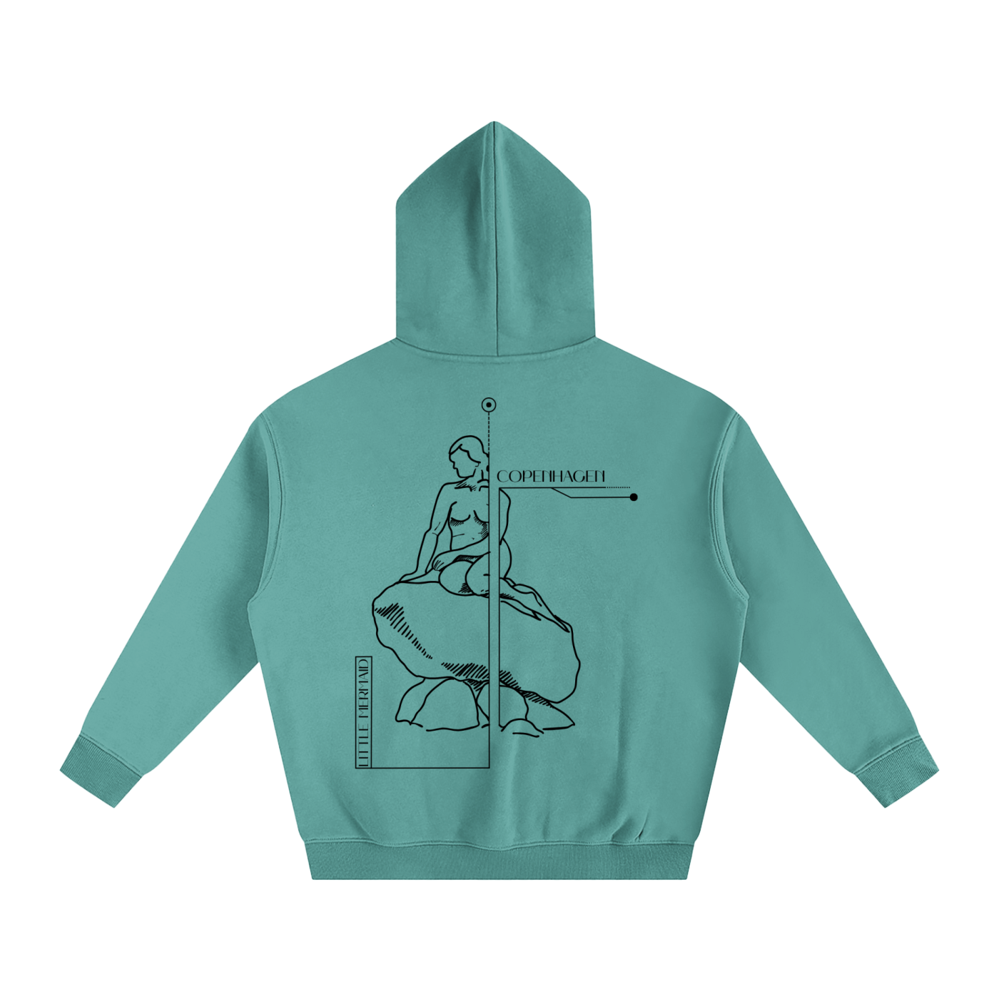No. 06 - Oversize Fleeced Hoodie
