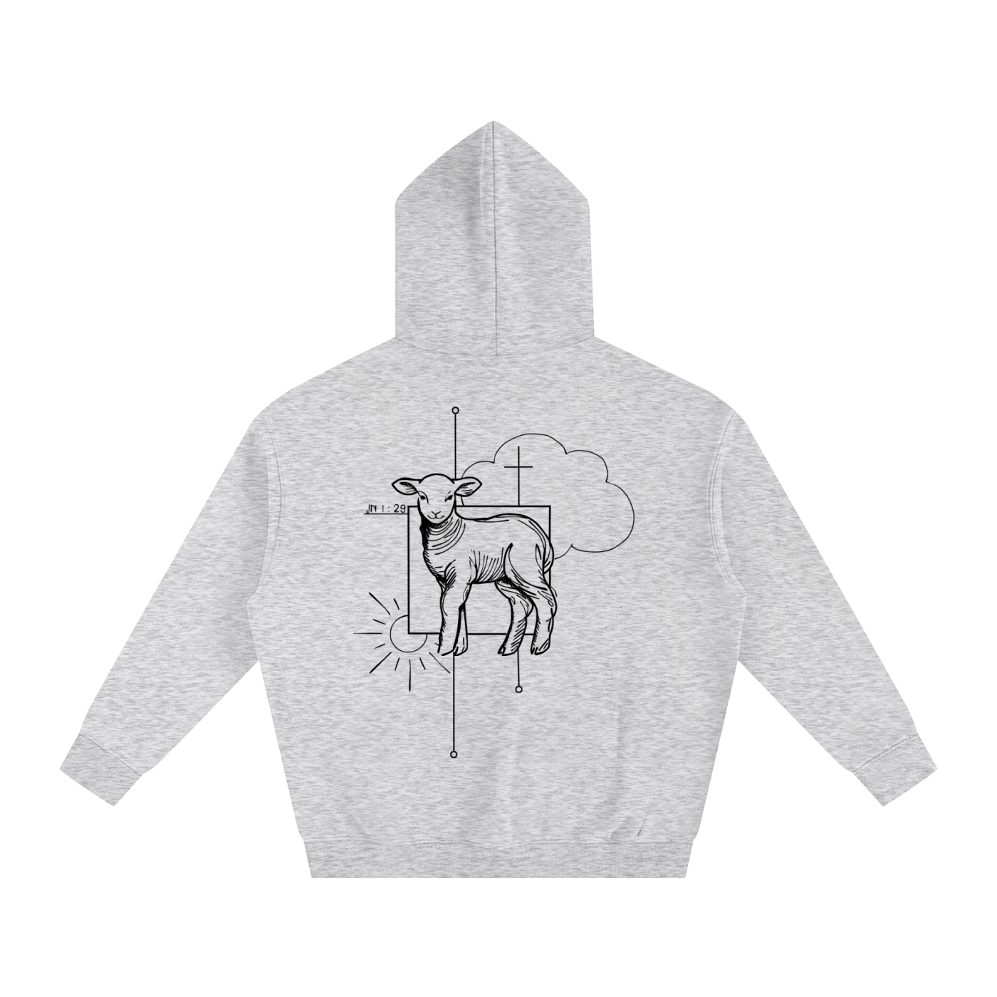 No. 12 - Oversize Fleeced Hoodie