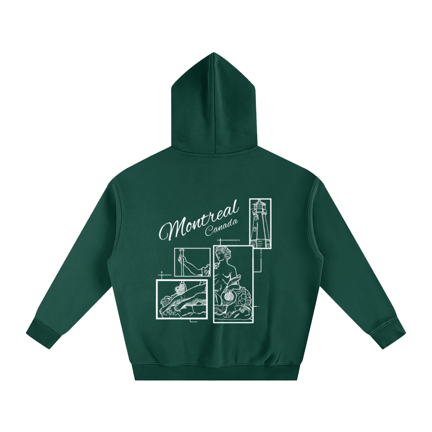 No. 21 - Oversize Fleeced Hoodie