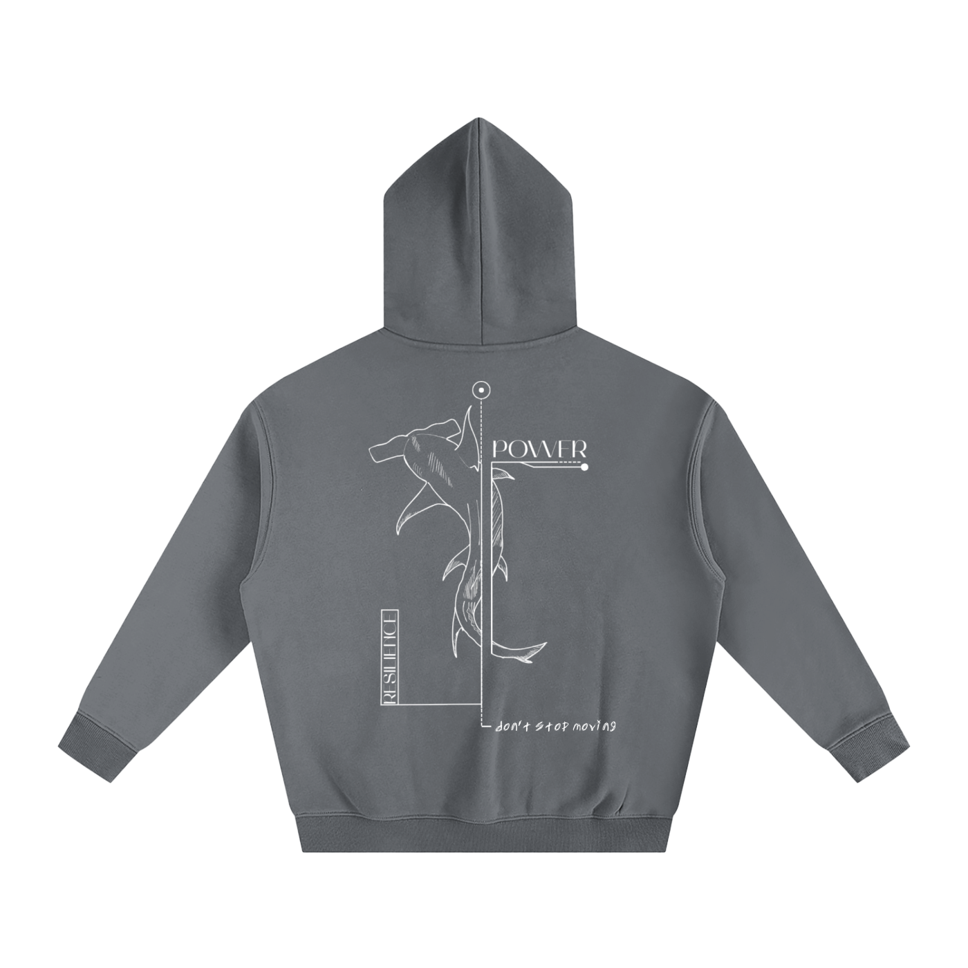 No. 08 - Oversize Fleeced Hoodie
