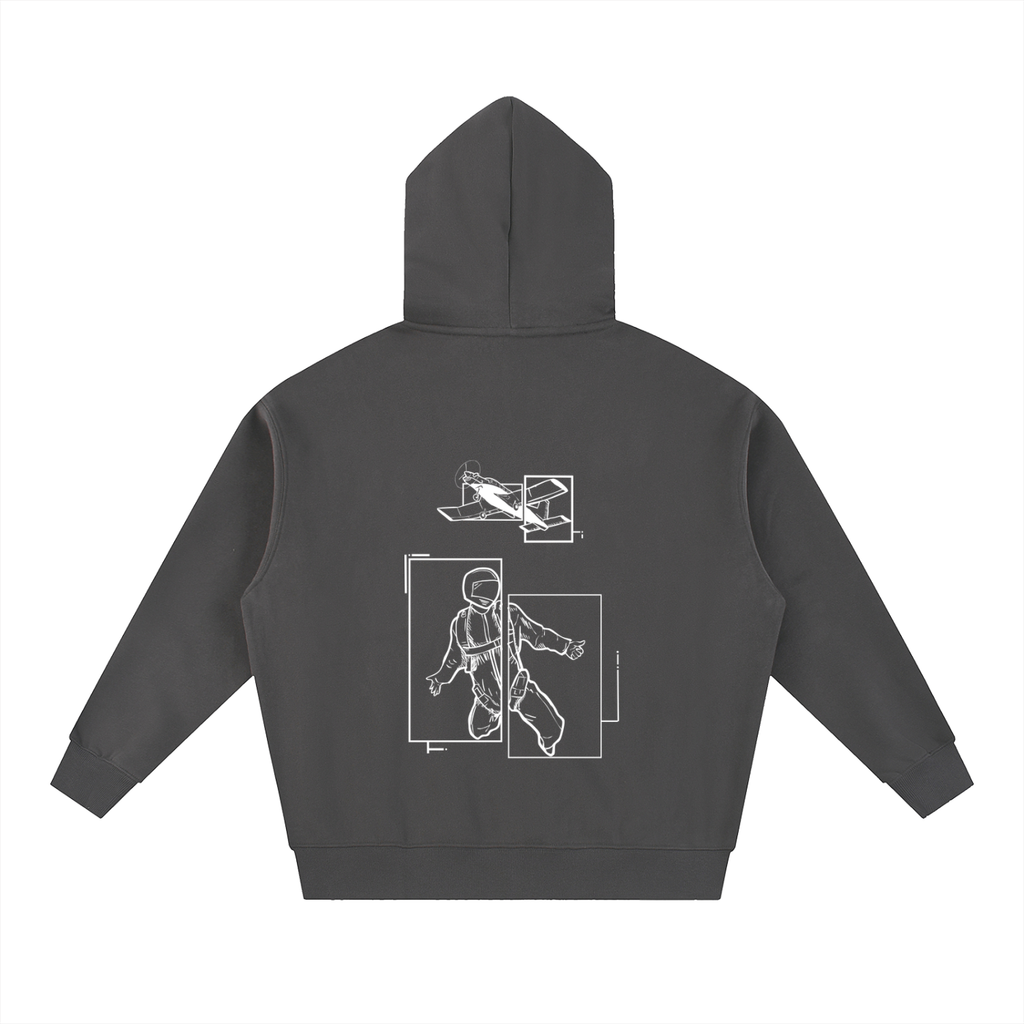 No. 17 - Oversized Zip-Up Hoodie