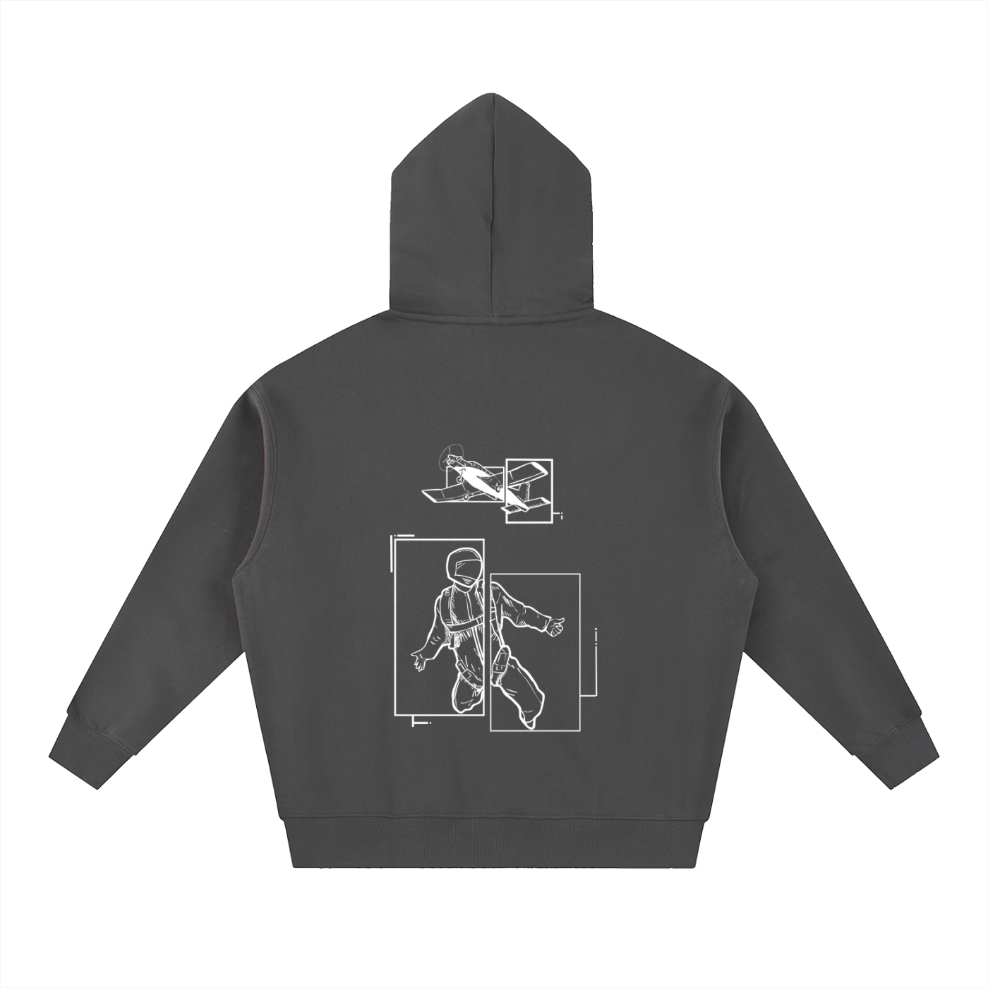 No. 17 - Oversized Zip-Up Hoodie