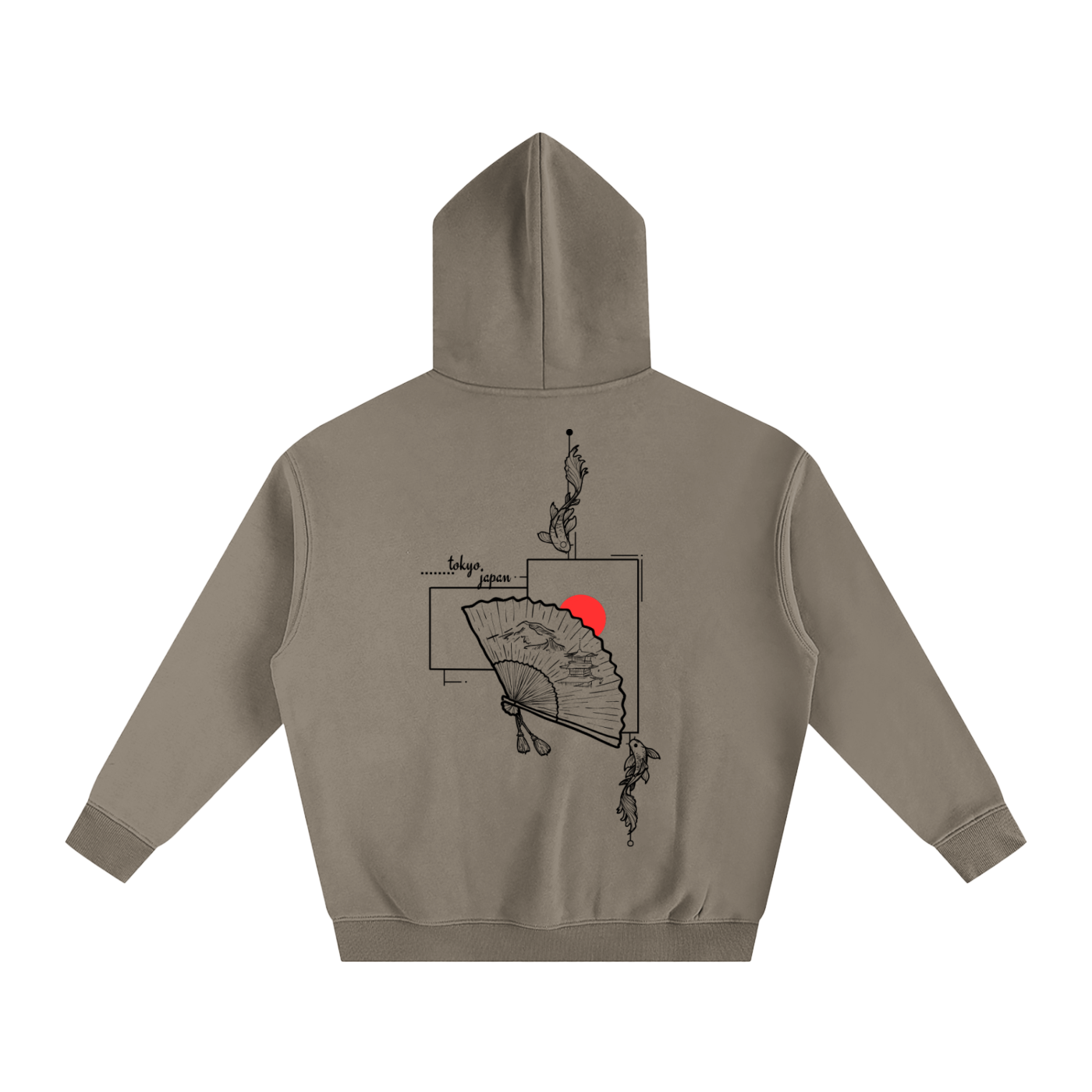 No. 07 - Oversize Fleeced Hoodie