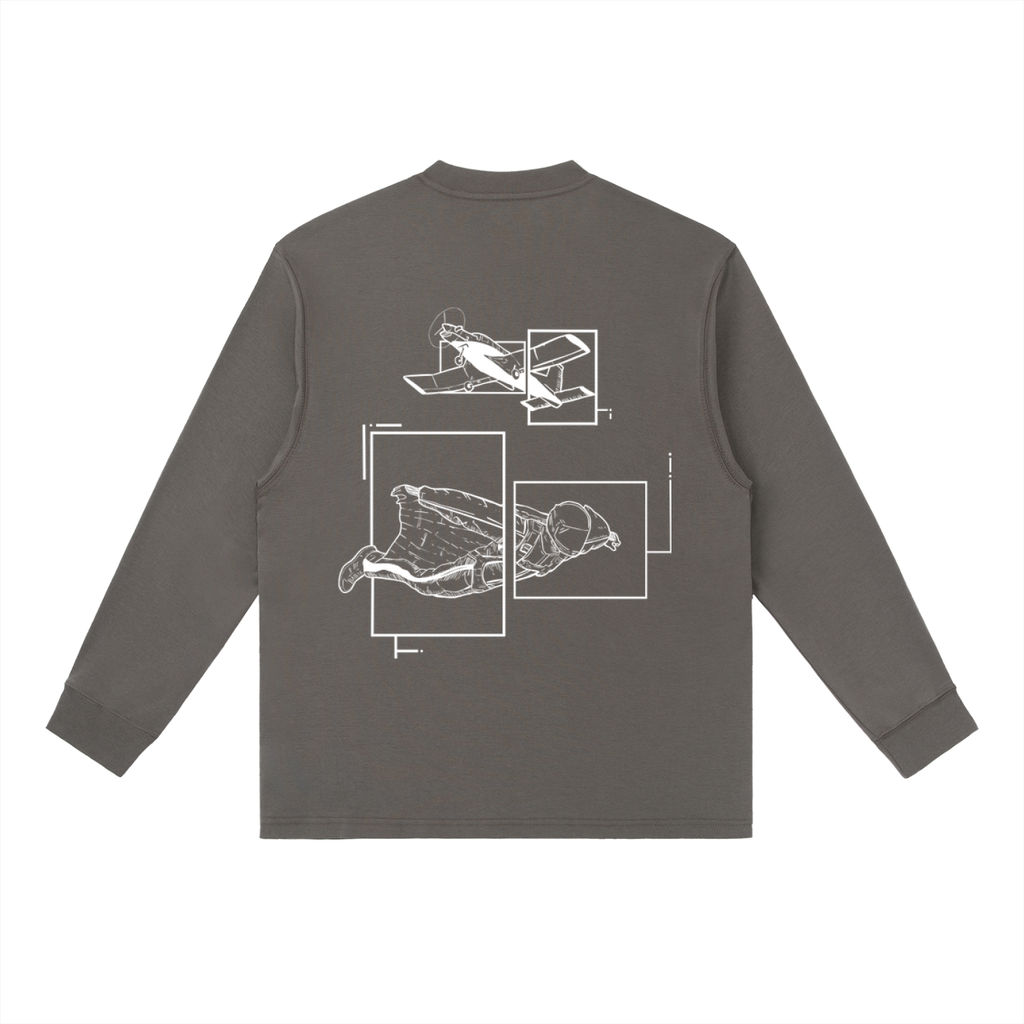 No. 18 - Crewneck Long-Sleeve T-Shirt
