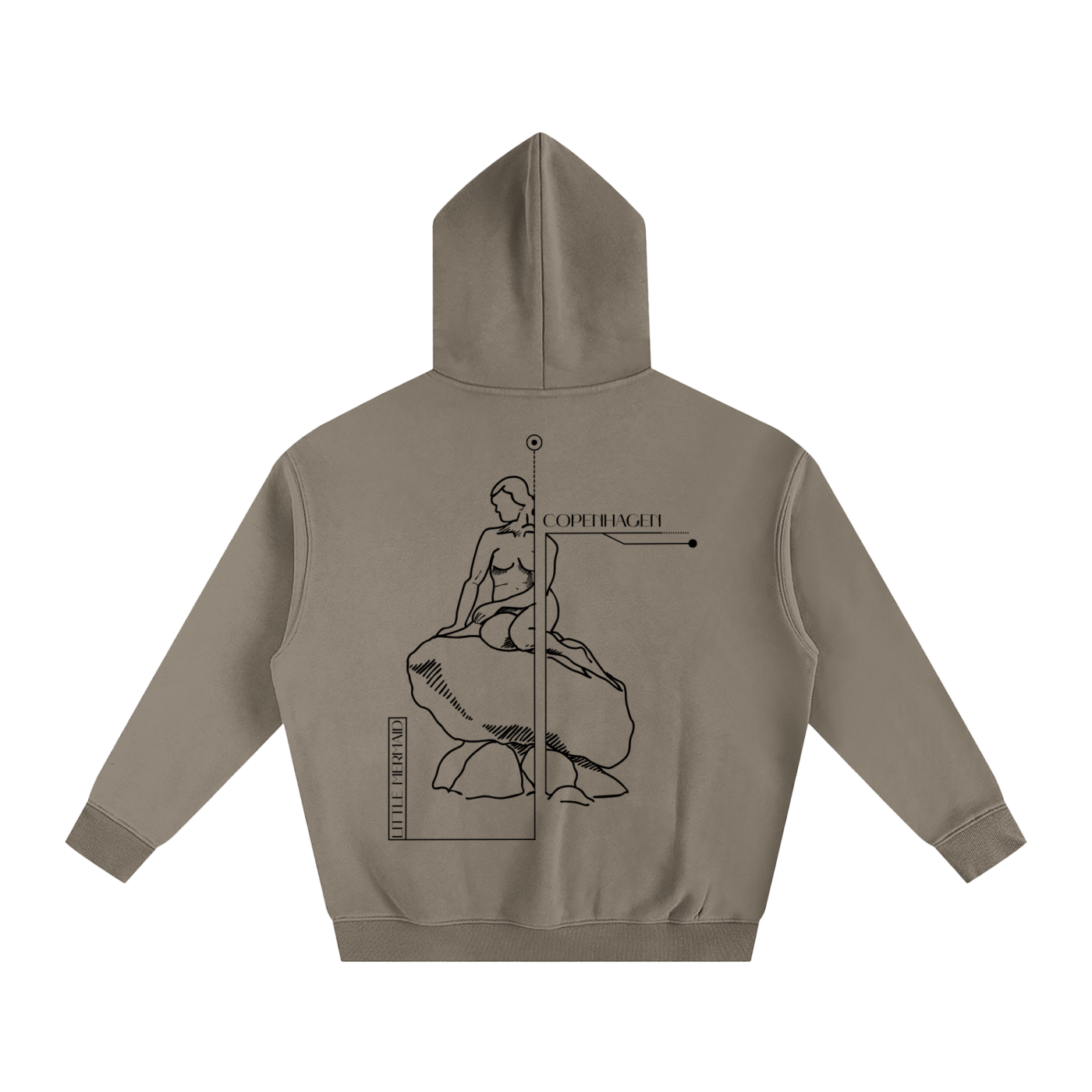 No. 06 - Oversize Fleeced Hoodie