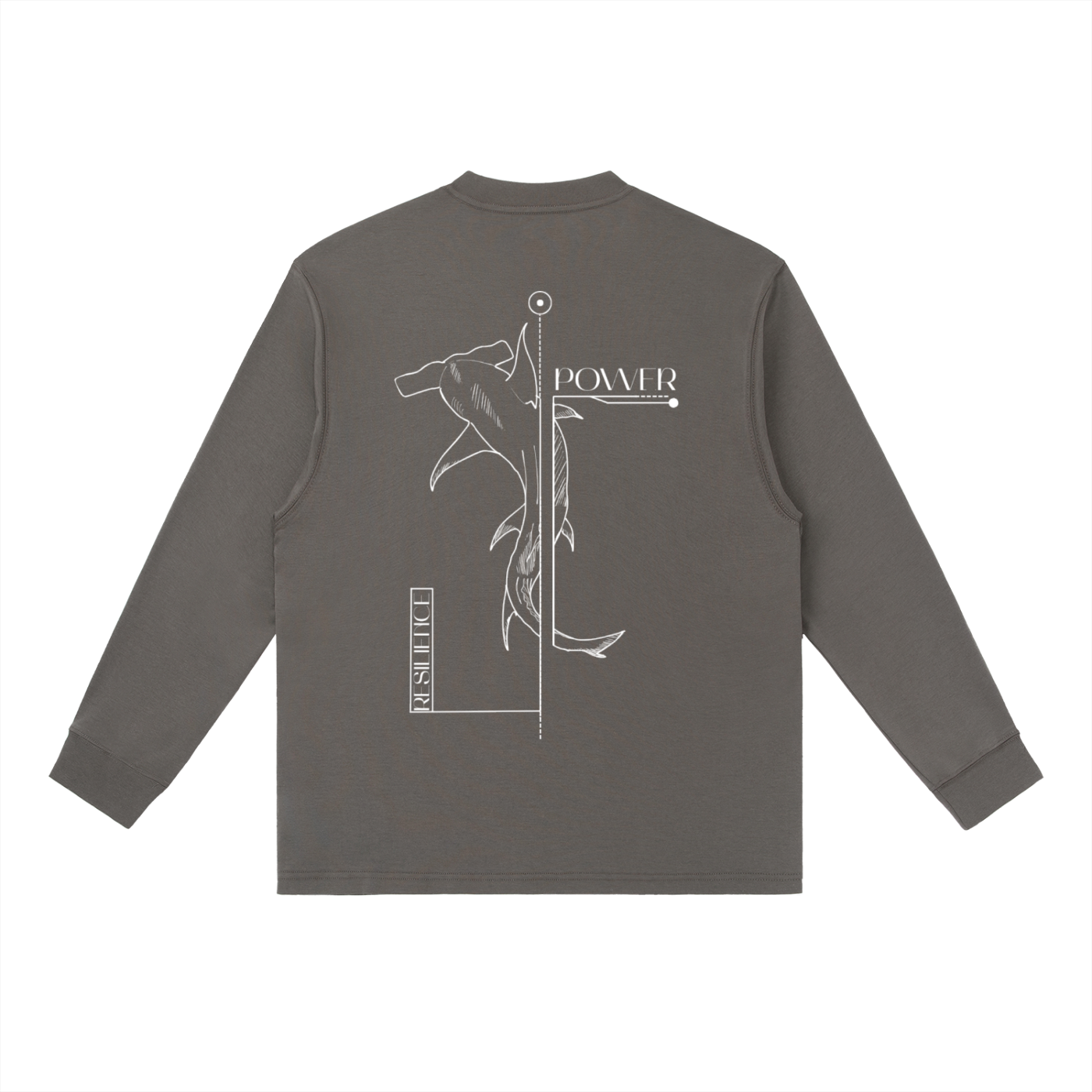 No. 08 - Crewneck Long-Sleeve T-Shirt