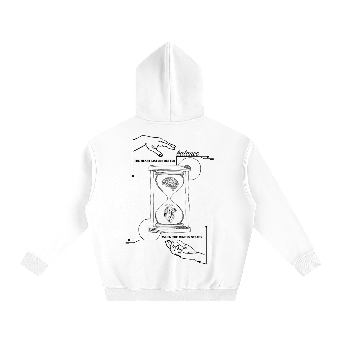 No. 13 - Oversize Fleeced Hoodie