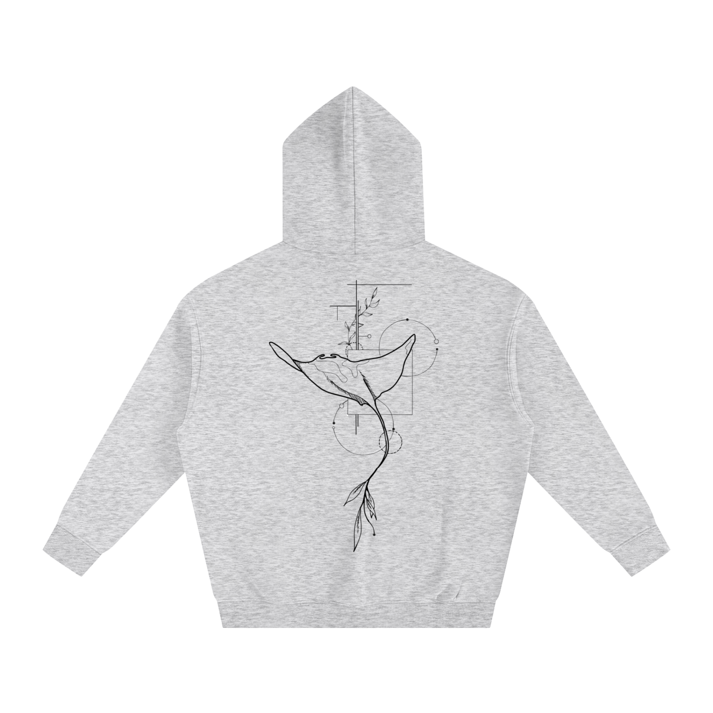 No. 02 - Oversize Fleeced Hoodie