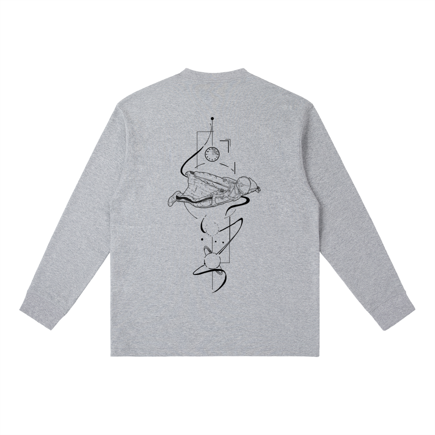 No. 19 - Crewneck Long-Sleeve T-Shirt