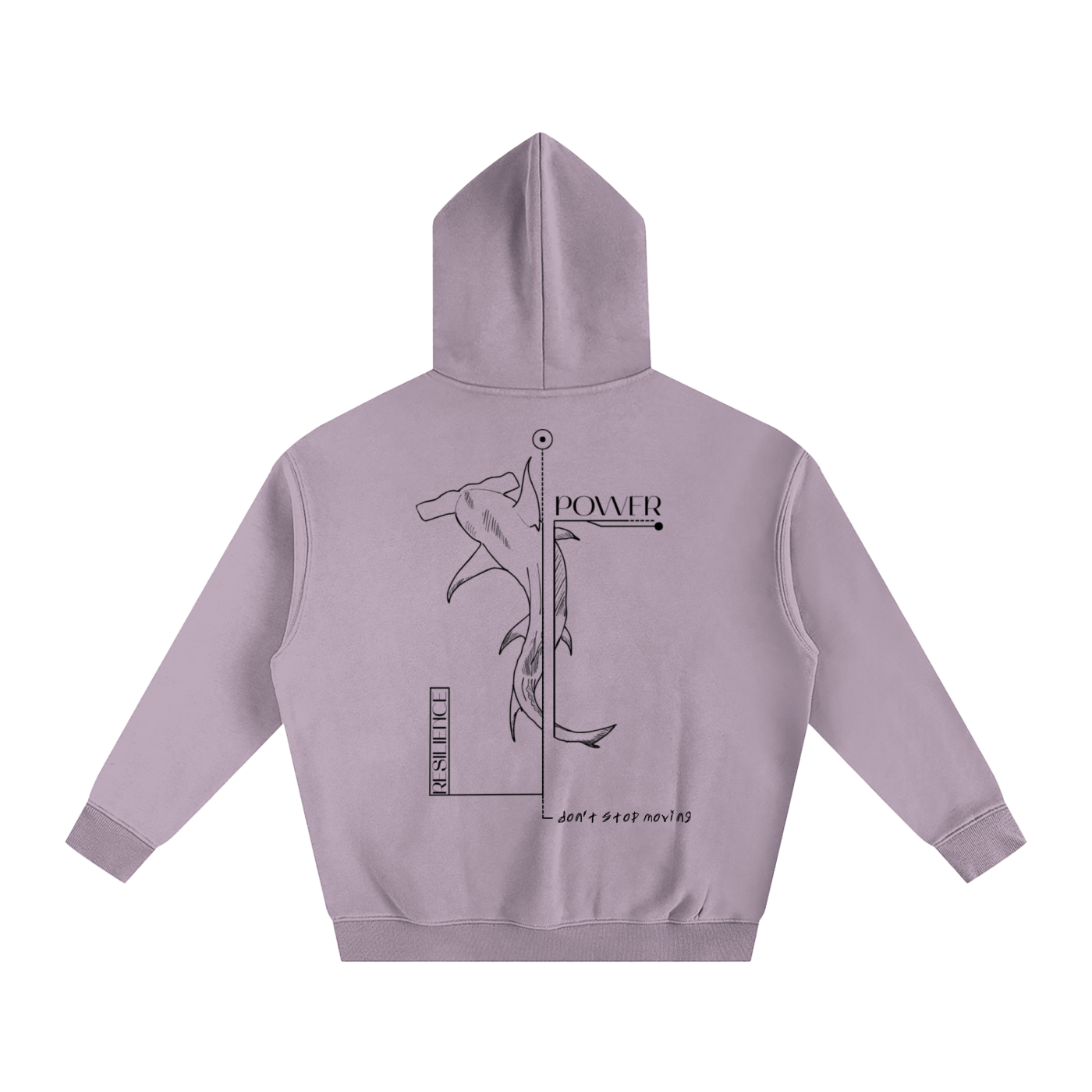 No. 08 - Oversize Fleeced Hoodie