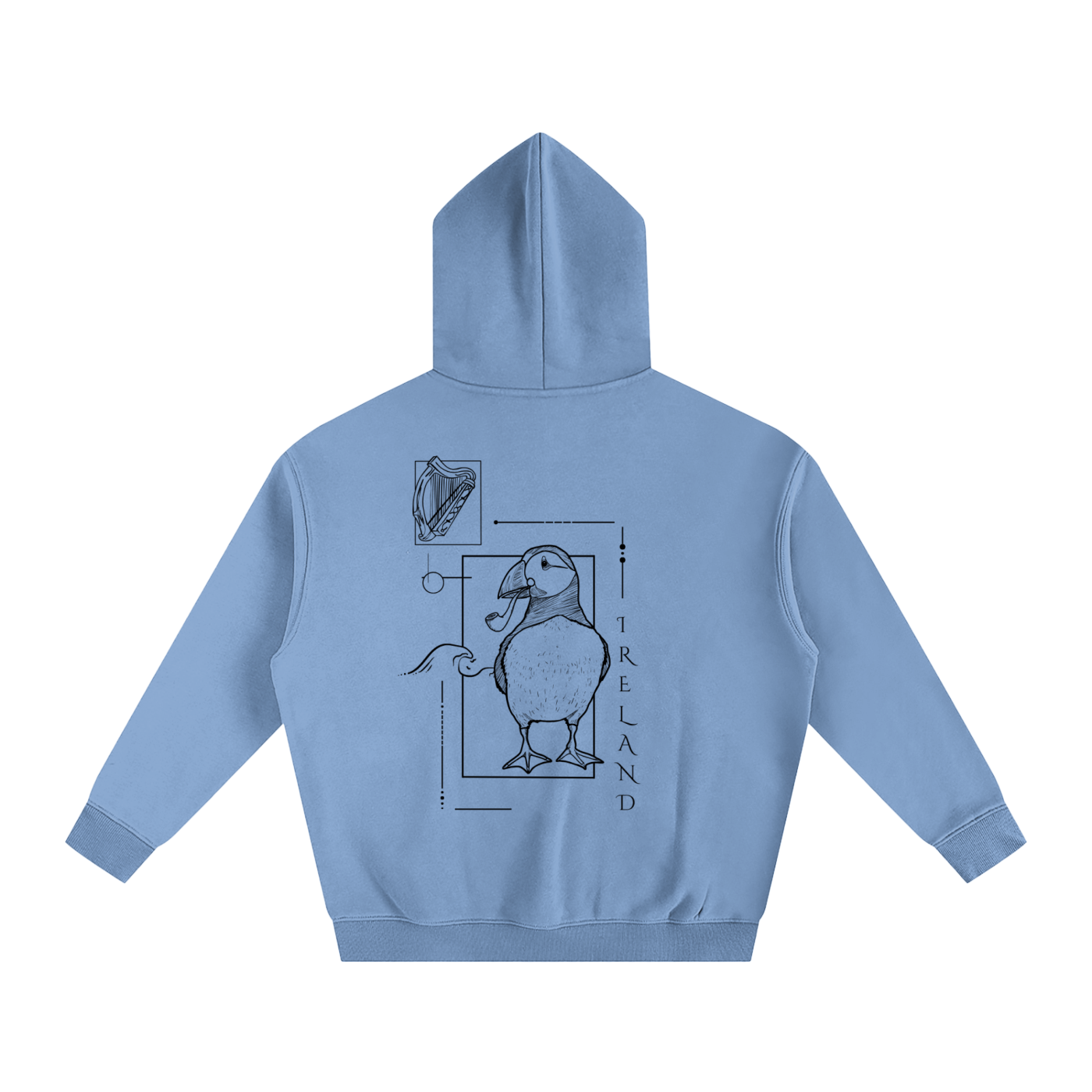No. 22 - Oversized Fleeced Hoodie