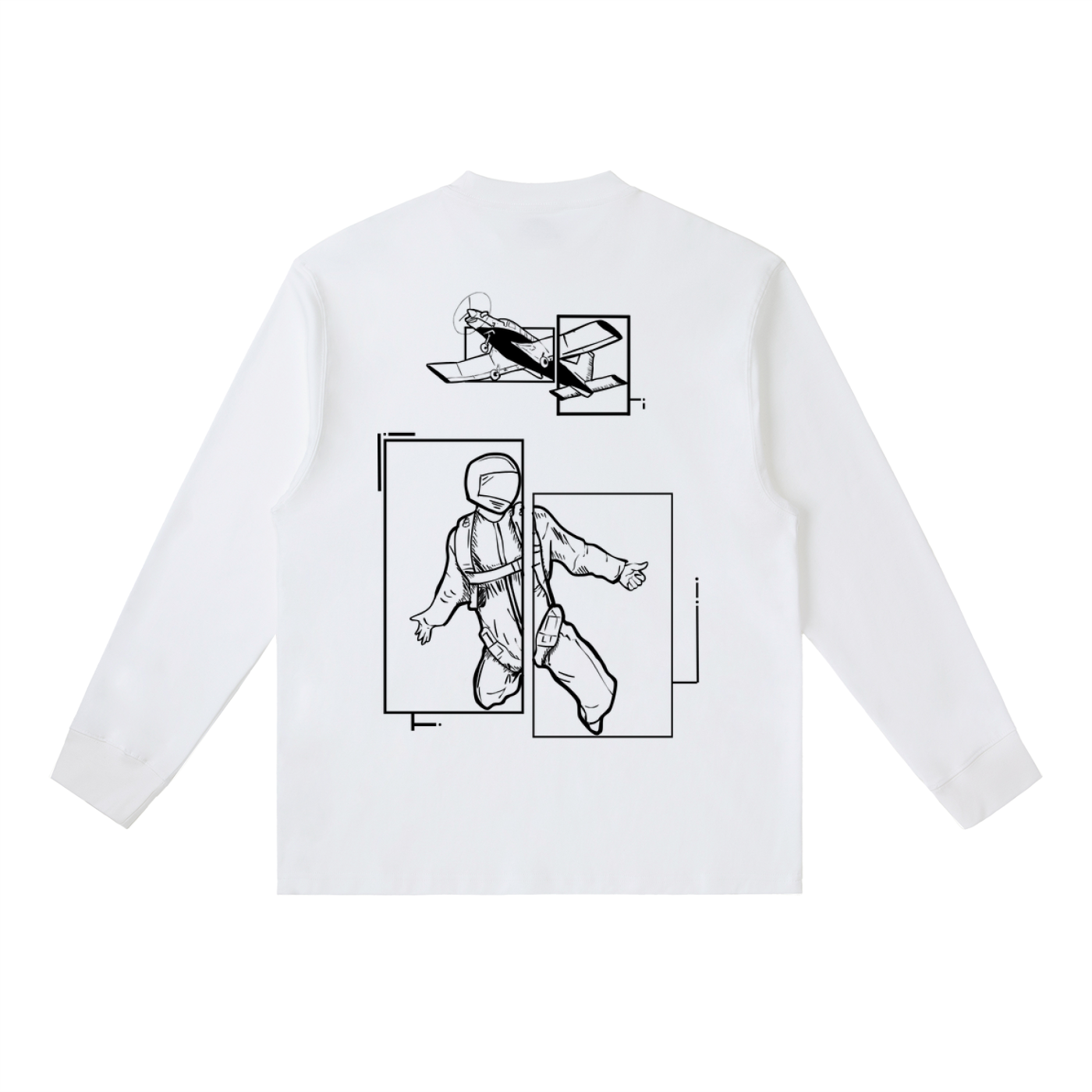 No. 17 - Crewneck Long-Sleeve T-Shirt