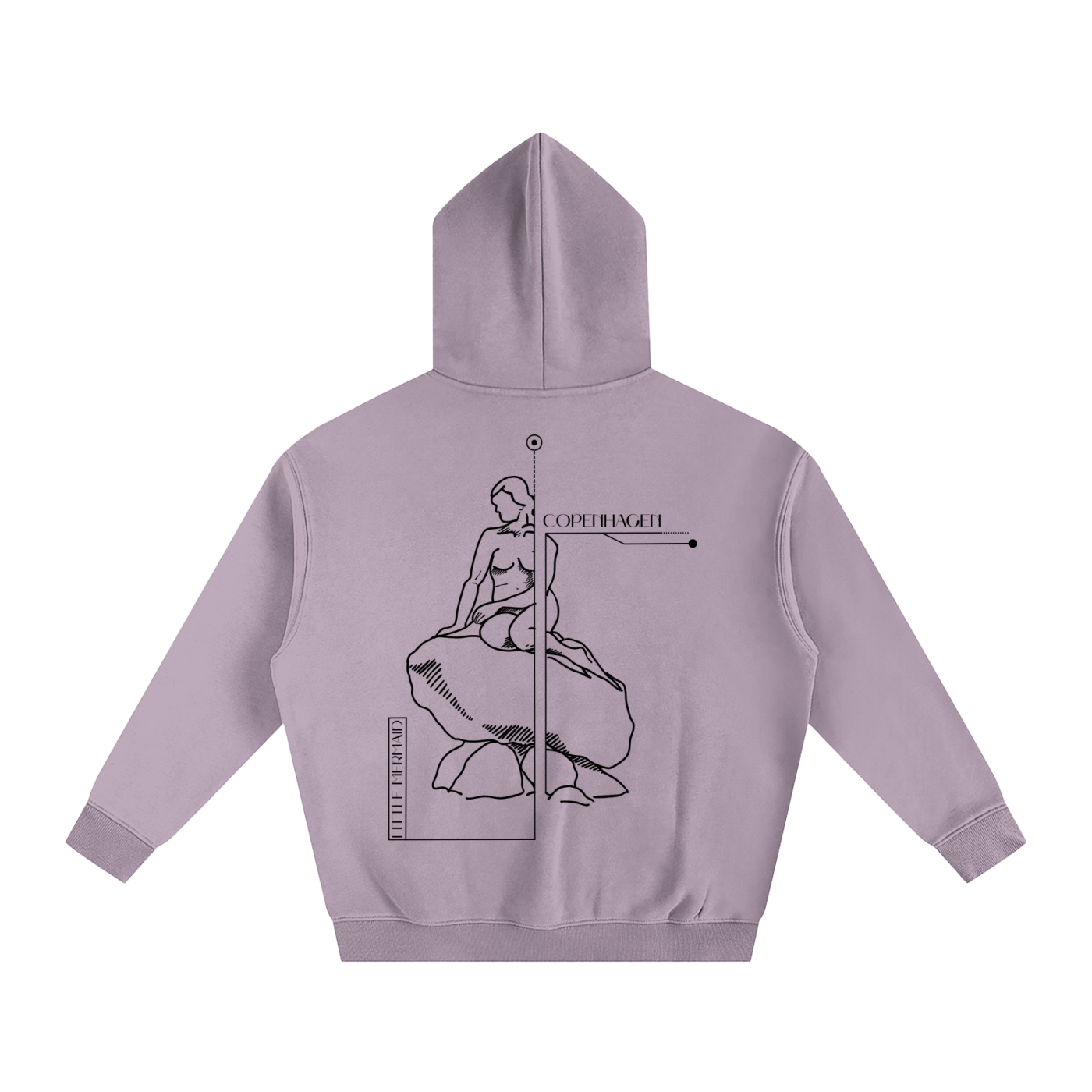 No. 06 - Oversize Fleeced Hoodie